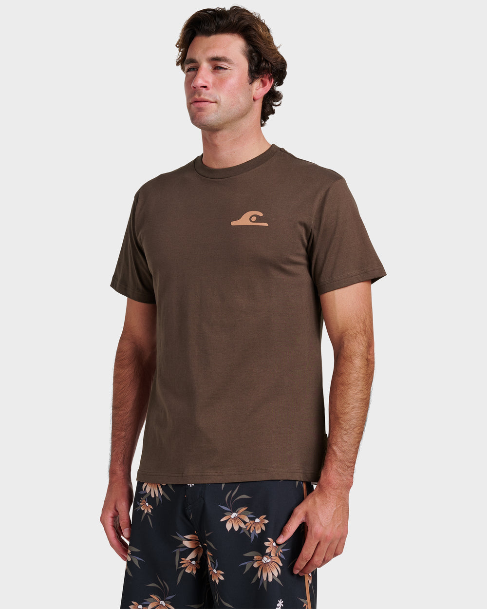 Primitive Scripture Classic T-shirt - Chocolate Brown