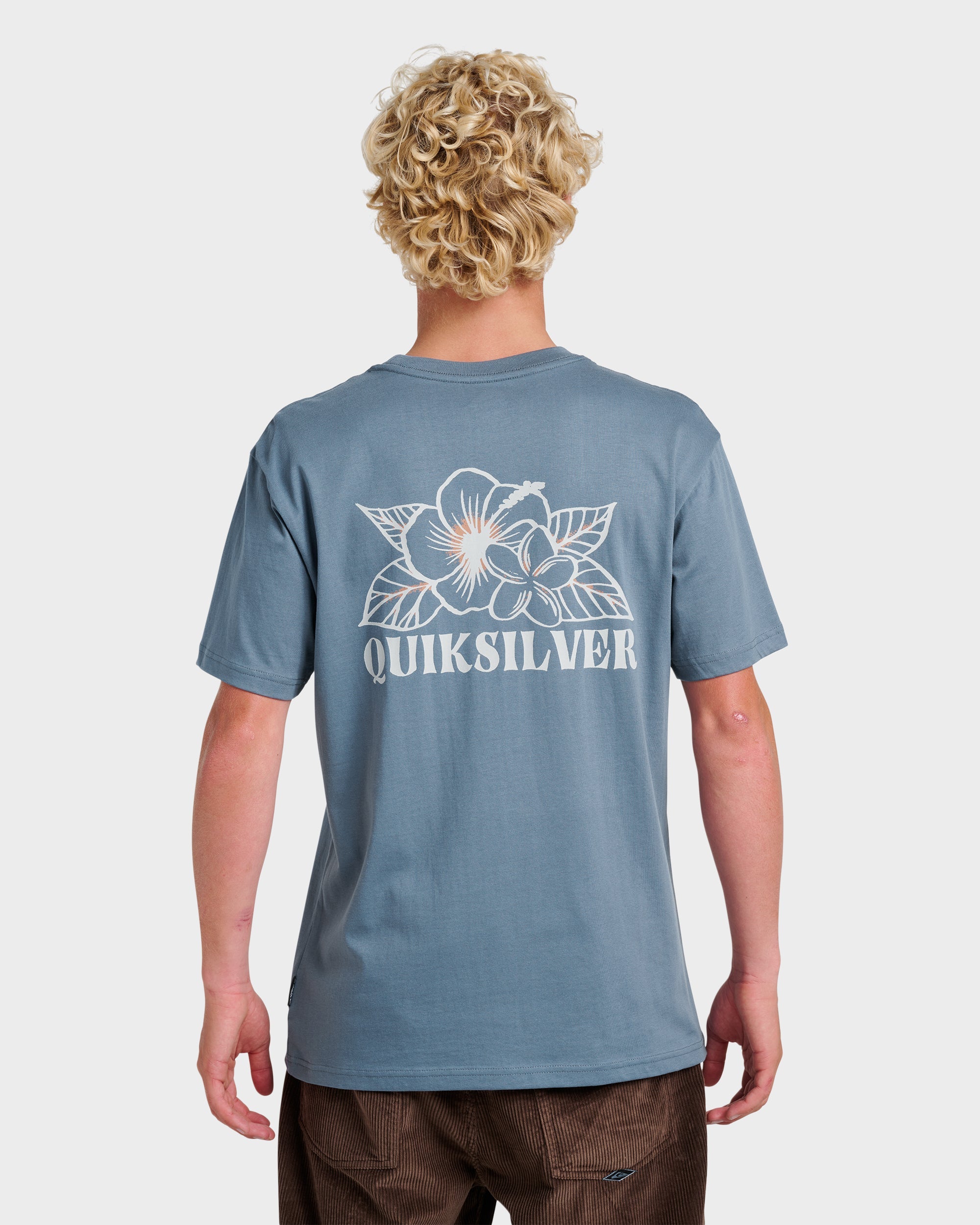 Floral Needs Classic T-shirt - China Blue