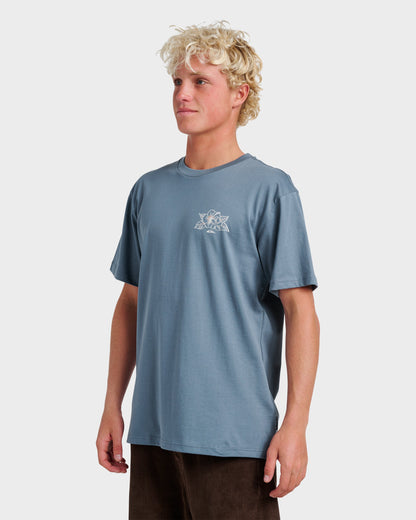 Floral Needs Classic T-shirt - China Blue