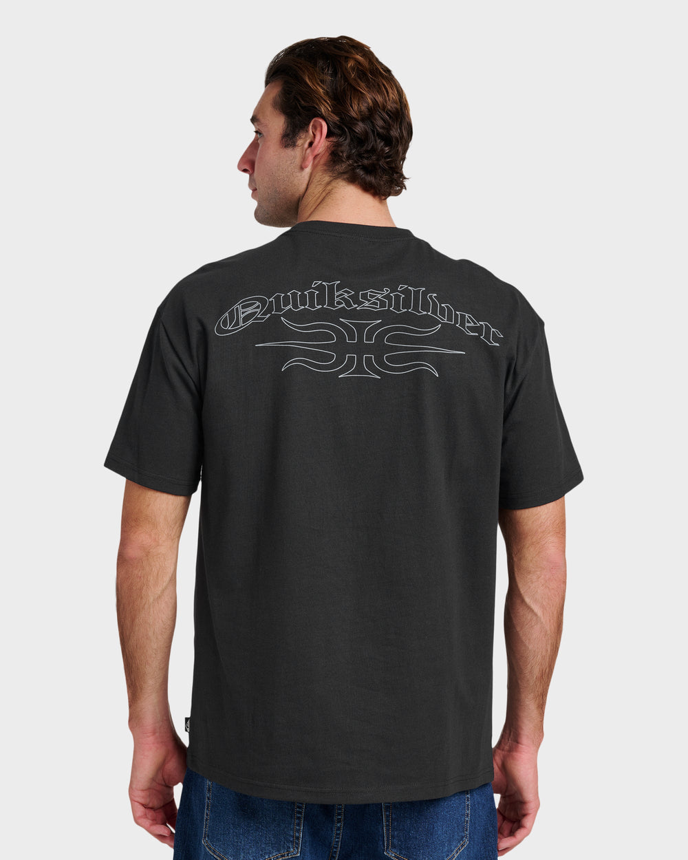 Stretch Tribal Mercury T-Shirt - Black