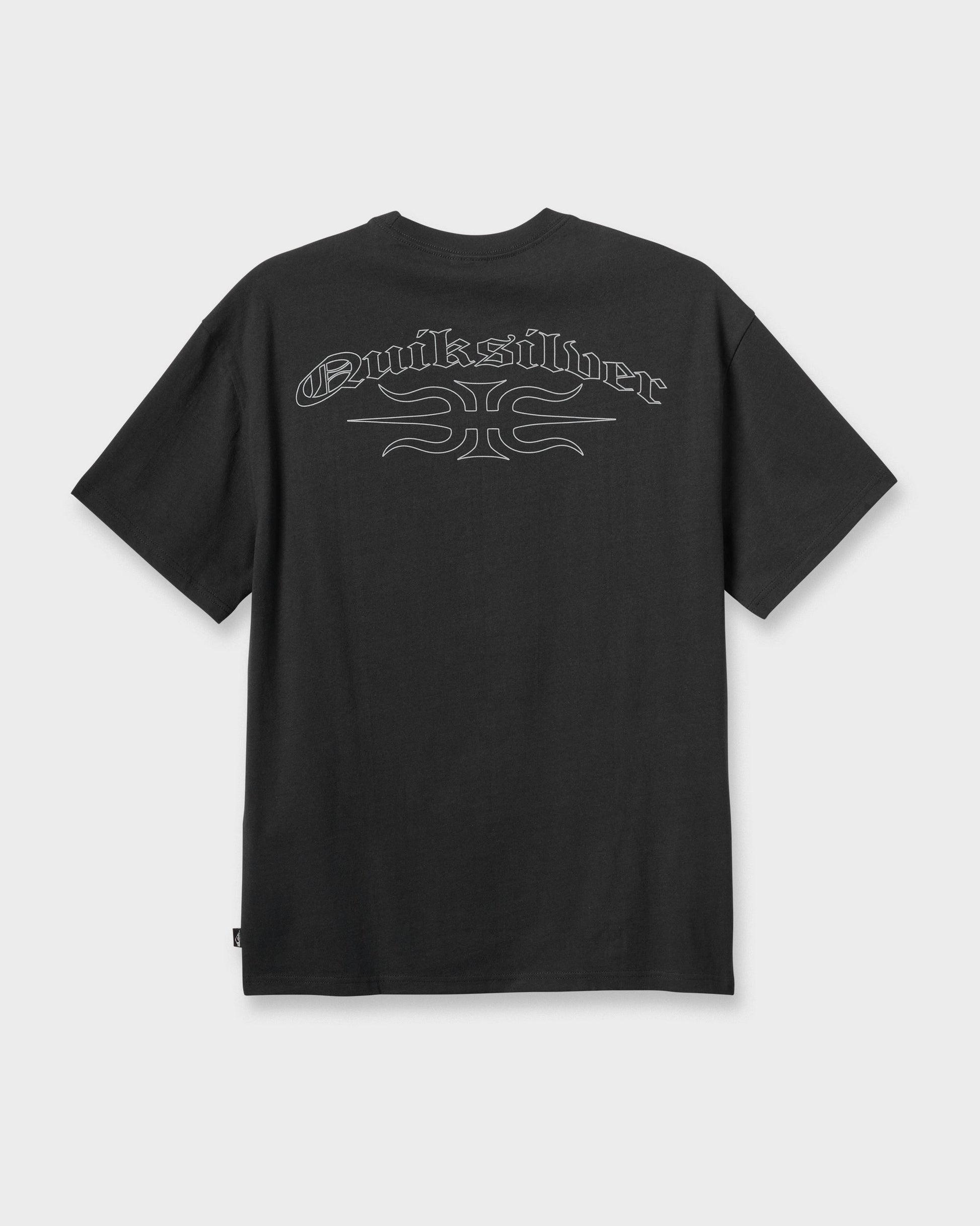 Stretch Tribal Mercury T-Shirt - Black