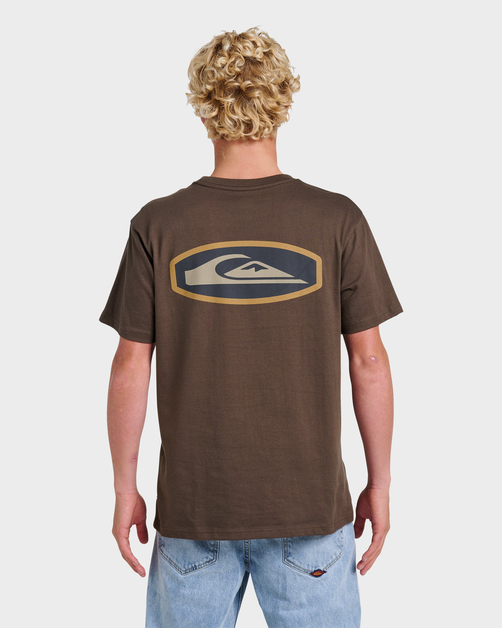 Stadium Emblem Classic T-shirt - Chocolate Brown