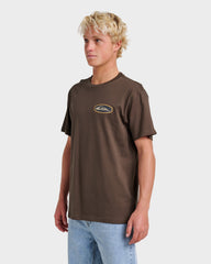 Stadium Emblem Classic T-shirt - Chocolate Brown