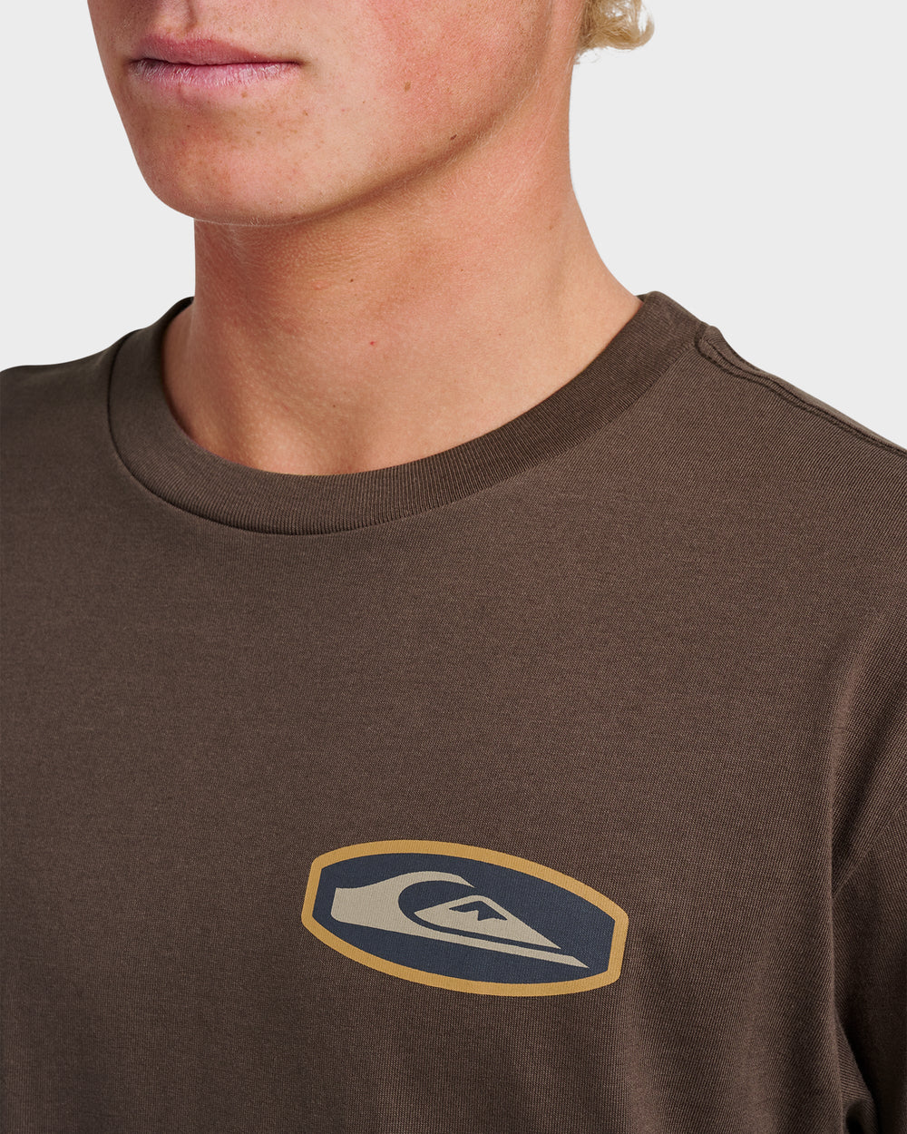 Stadium Emblem Classic T-shirt - Chocolate Brown
