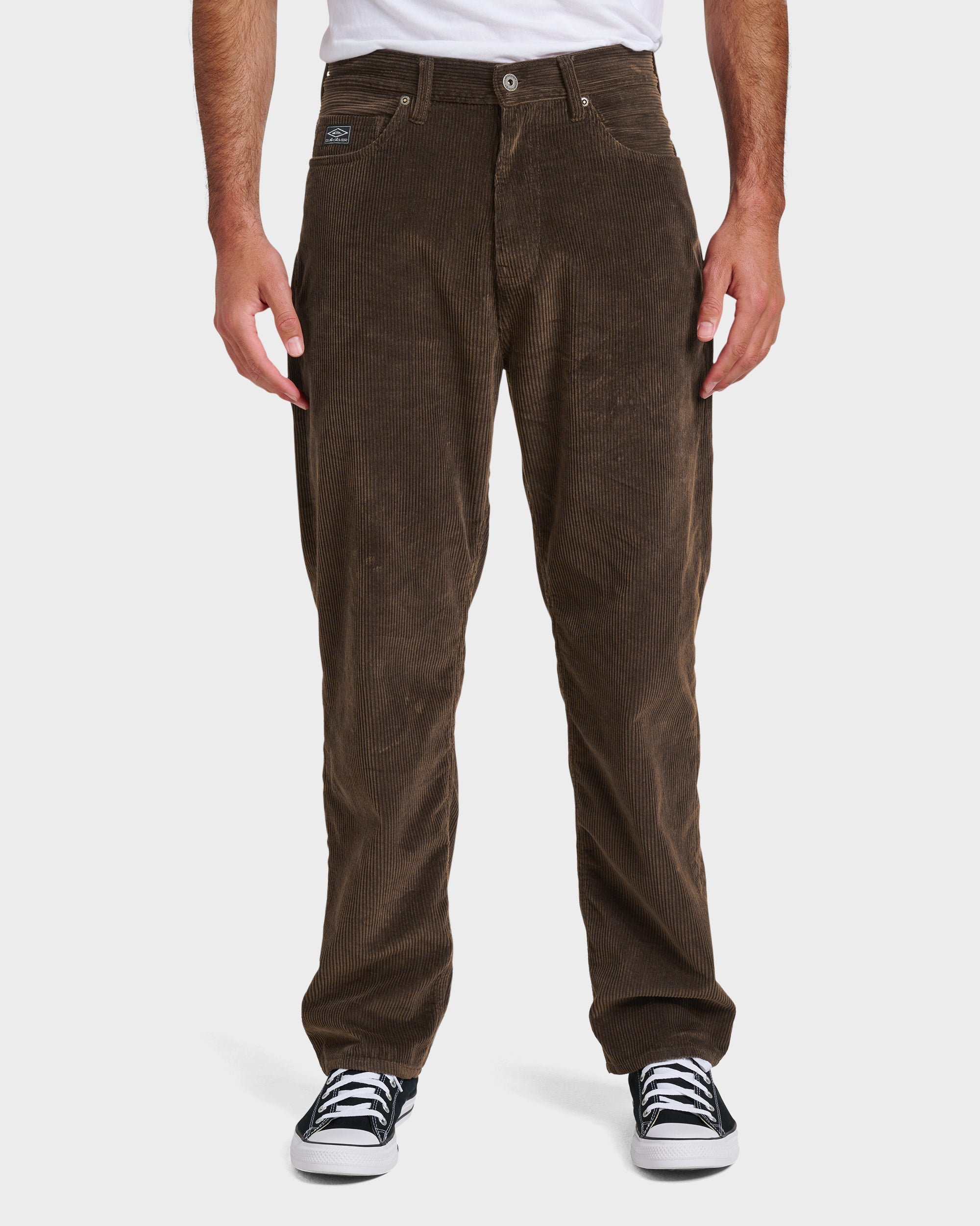 Landers Cord Pants - Chocolate Brown