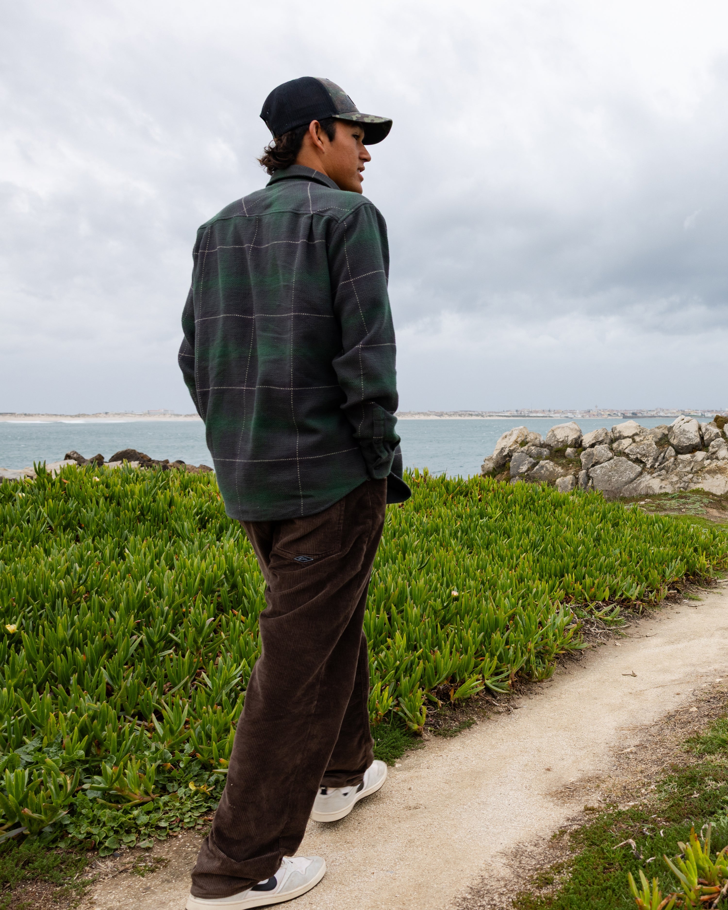 Landers Cord Pants - Chocolate Brown