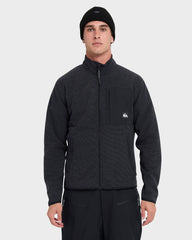 Aker Full Zip Technical Fleece - Black