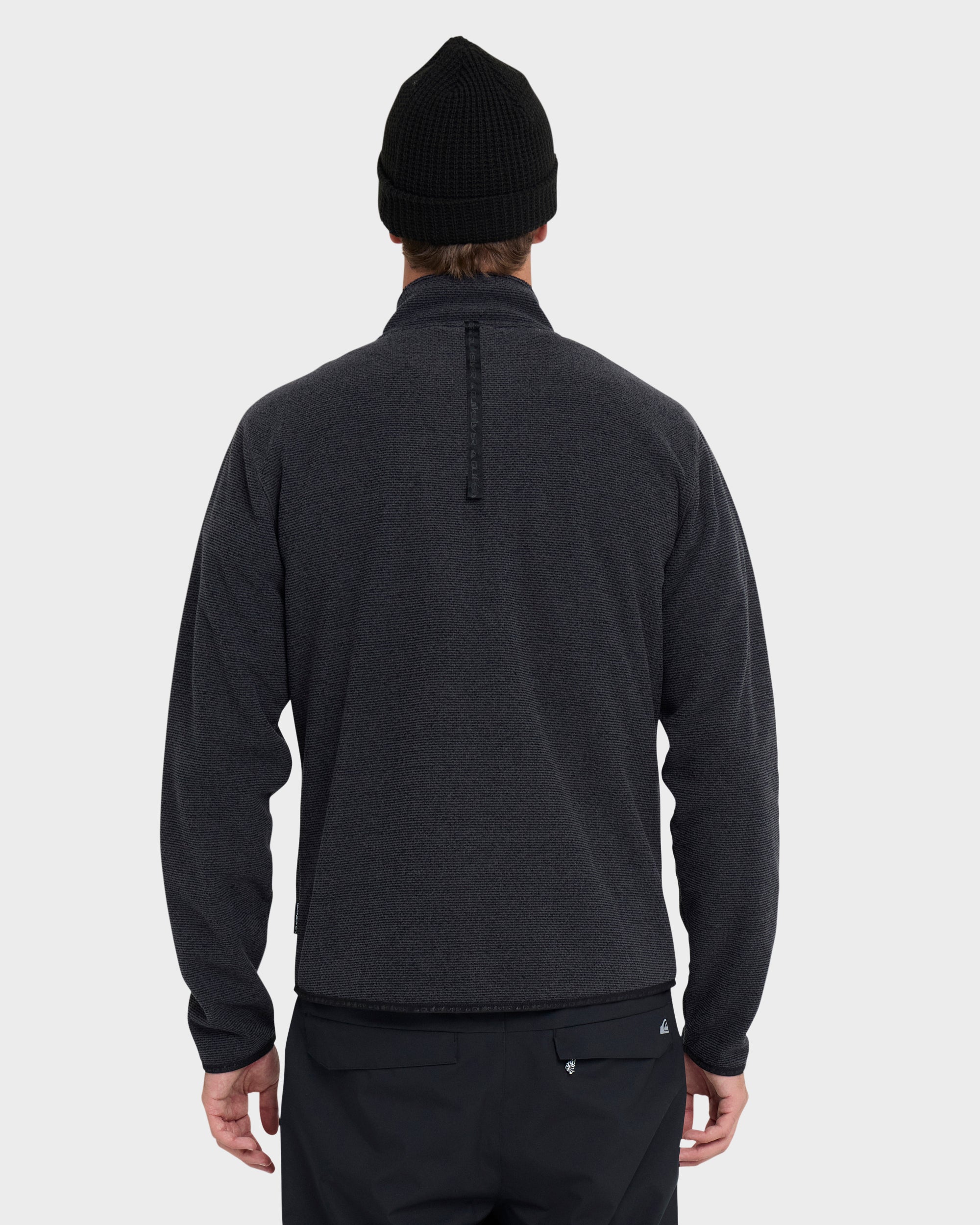 Aker Full Zip Technical Fleece - Black