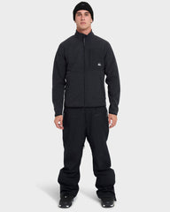Aker Full Zip Technical Fleece - Black