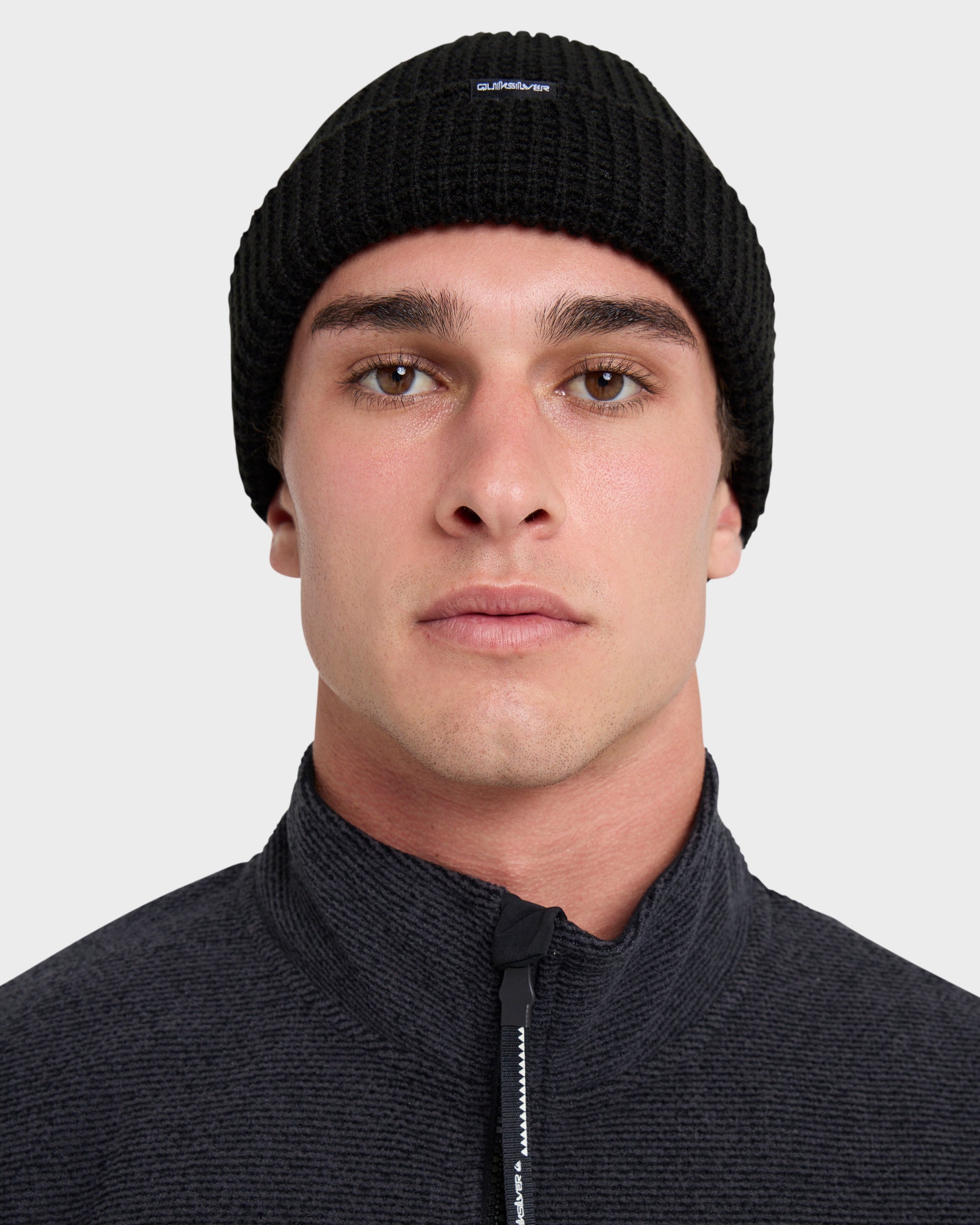 Aker Full Zip Technical Fleece - Black