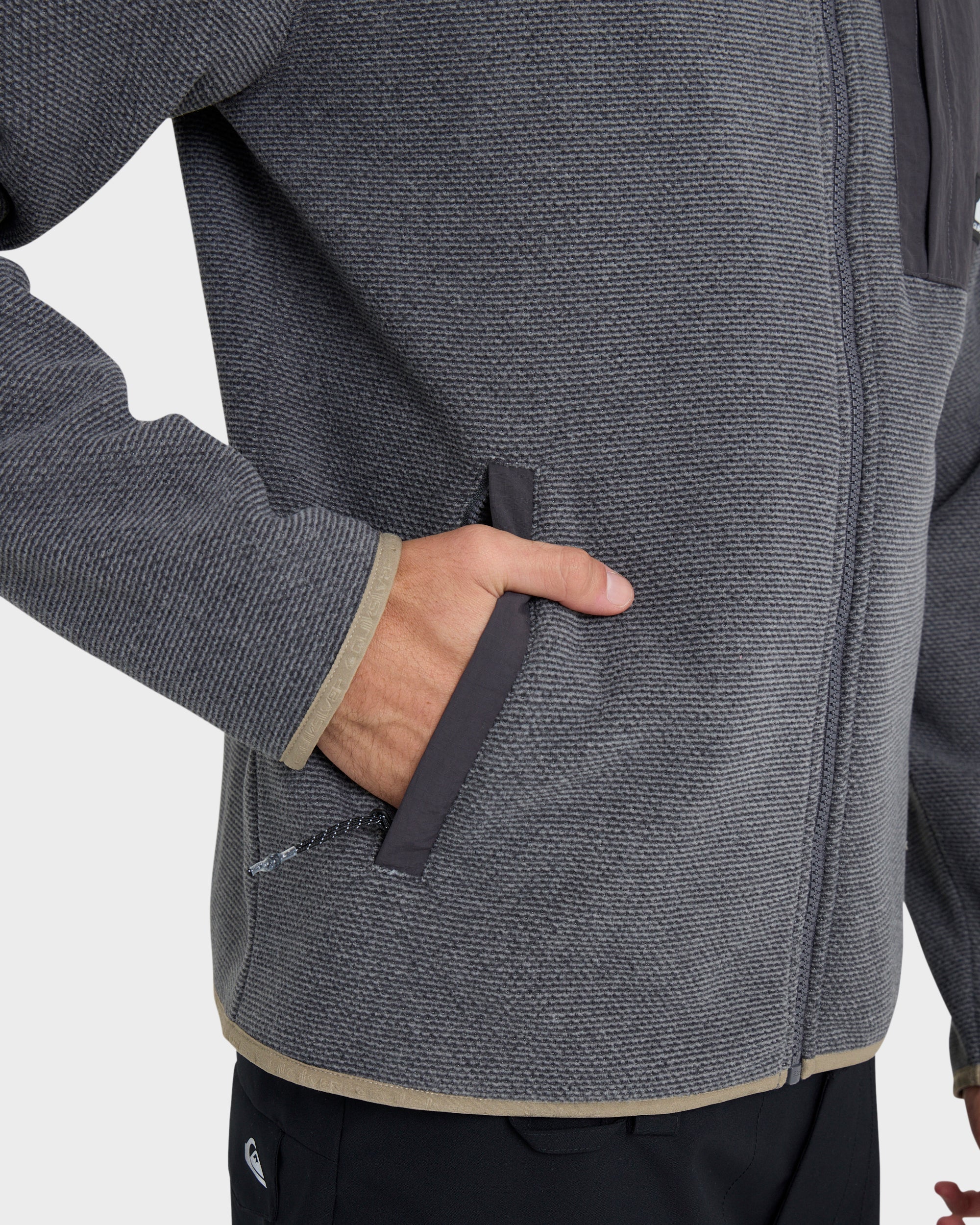 Aker Full Zip Technical Fleece - Quarry