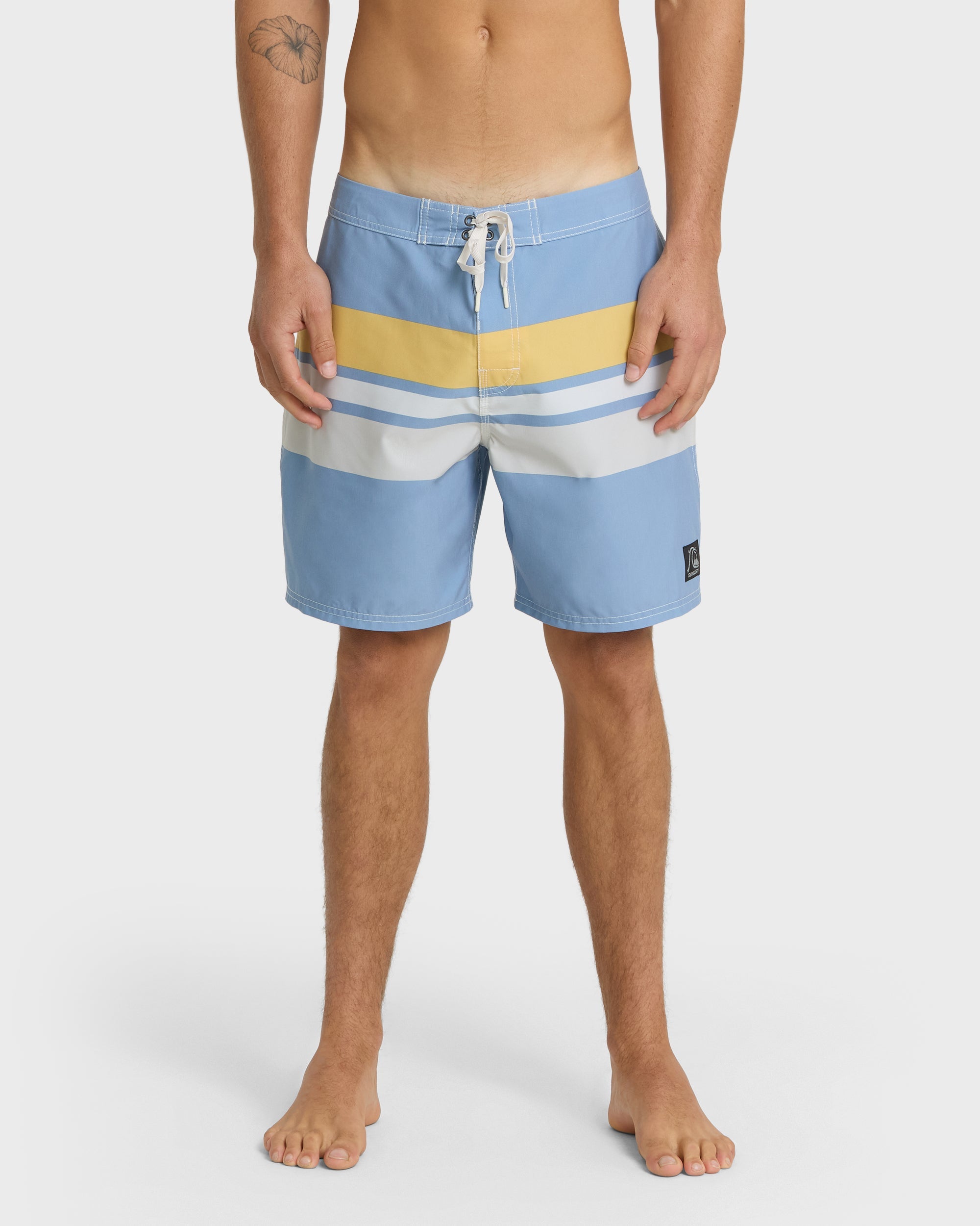 Original Straight Leg 18" Boardshorts - Ashley Blue