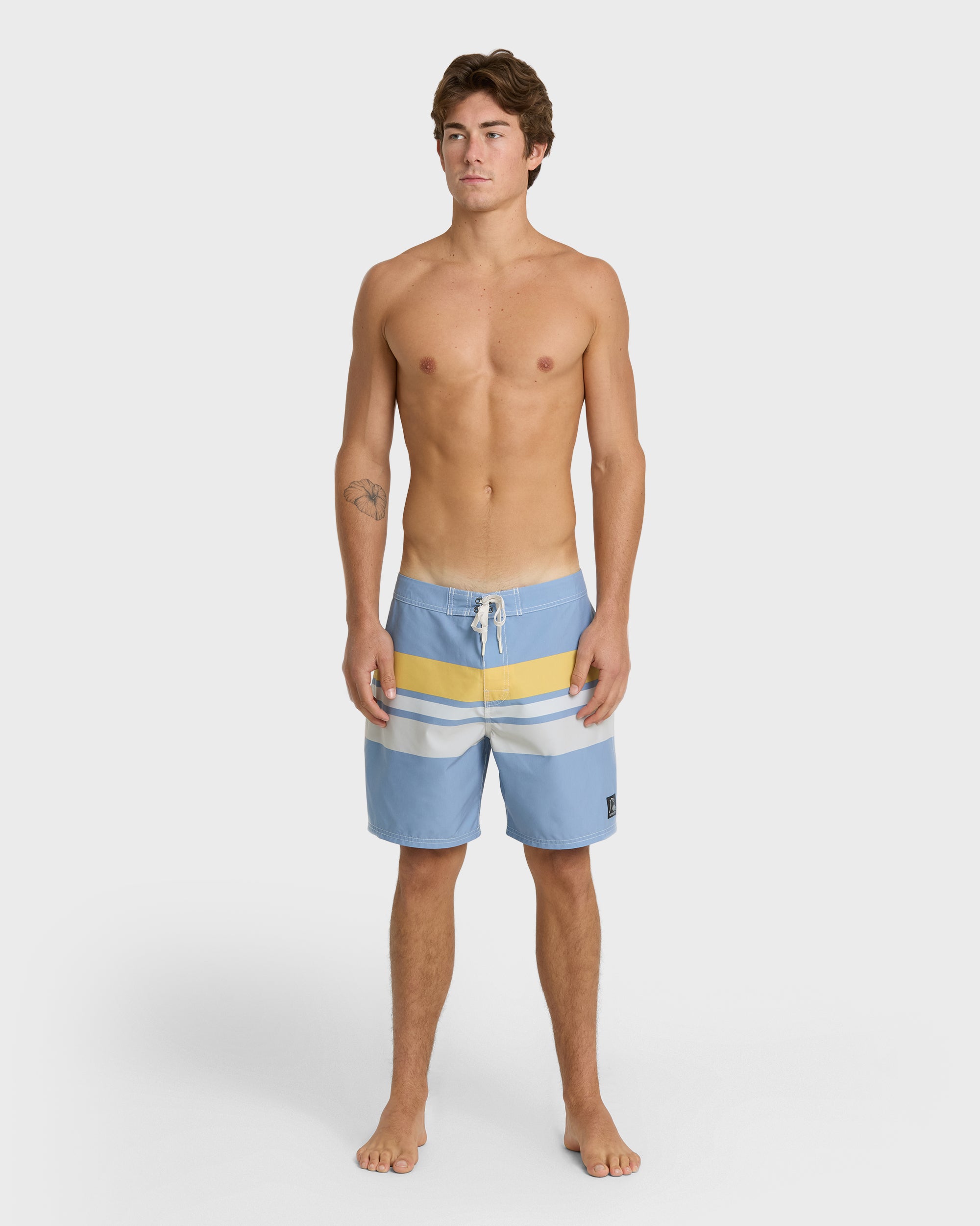 Original Straight Leg 18" Boardshorts - Ashley Blue