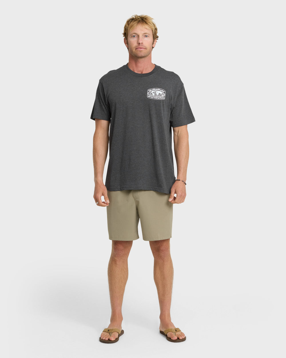 Global Local Classic T-shirt - Charcoal Heather