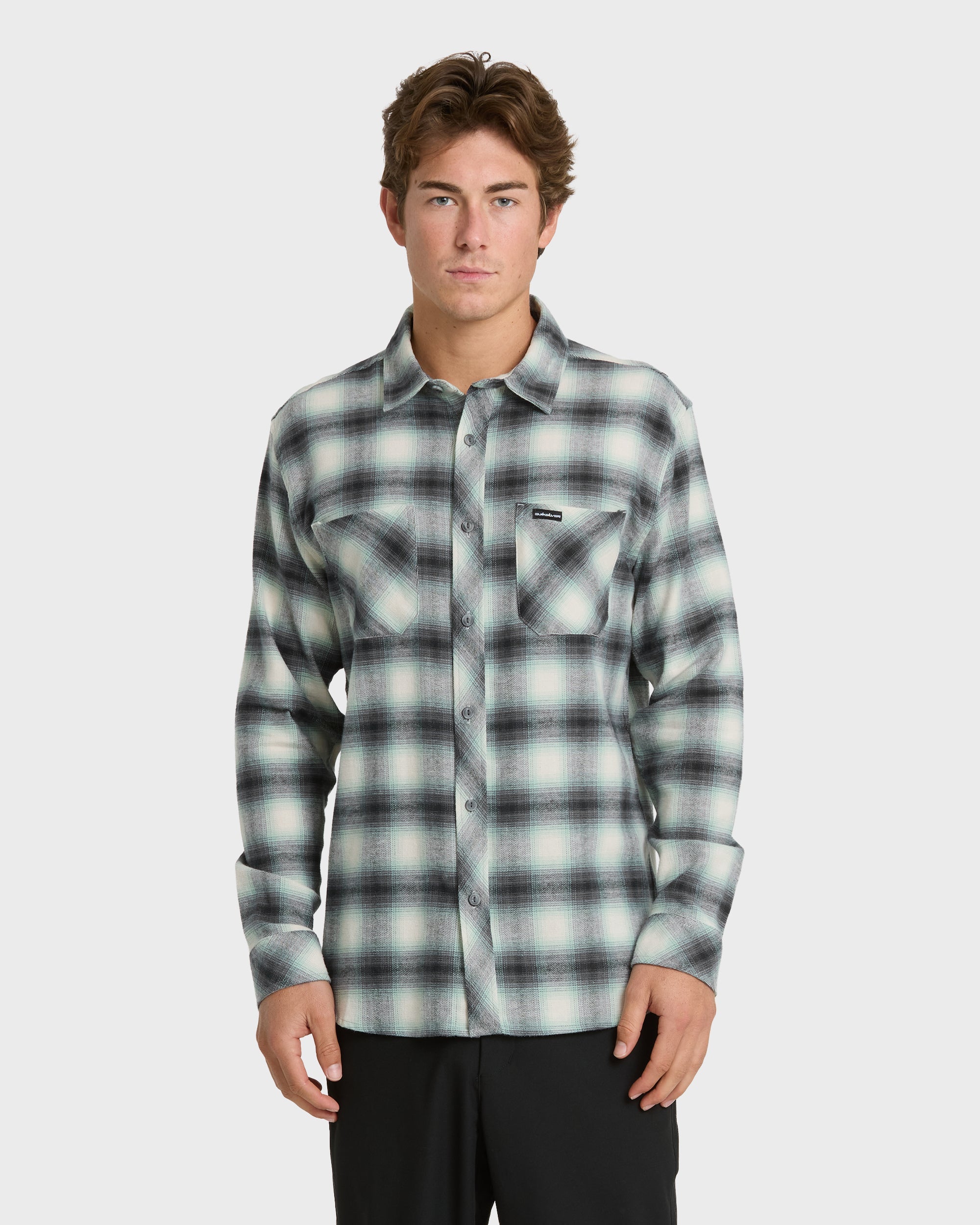Terrace Stretch Flannel Shirt - Moonstruck