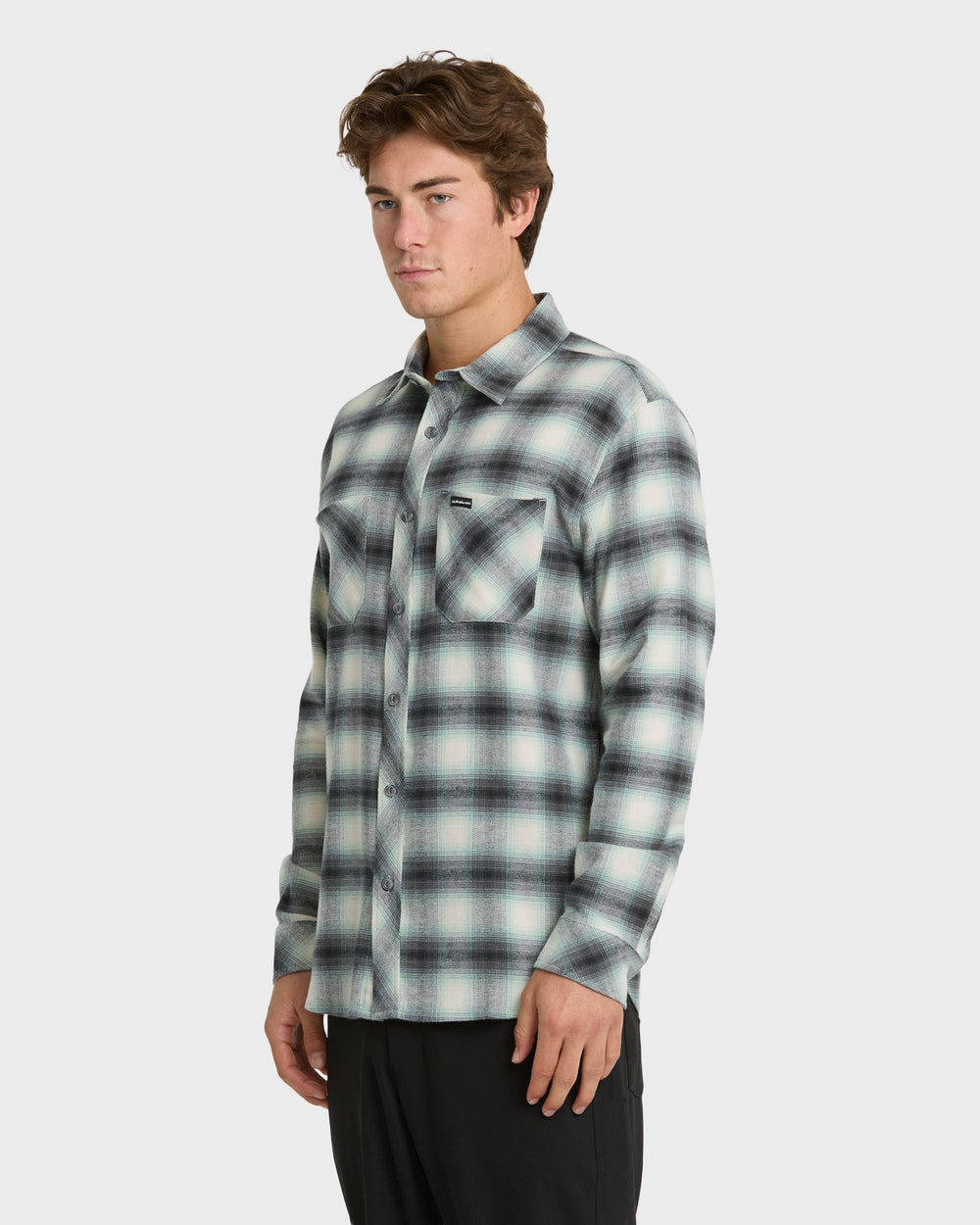 Terrace Stretch Flannel Shirt - Moonstruck