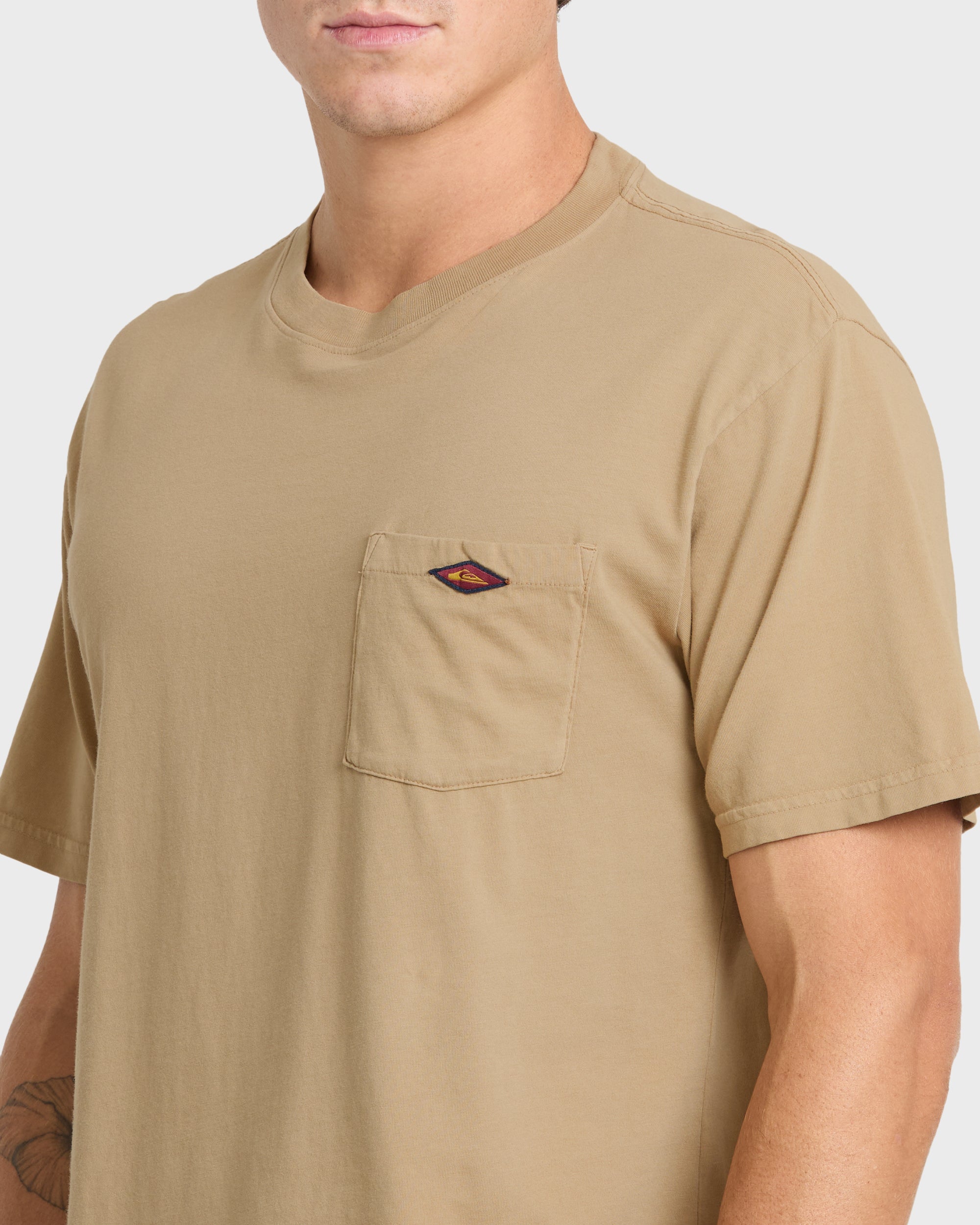 Saltwater Pocket Tee - Elmwood