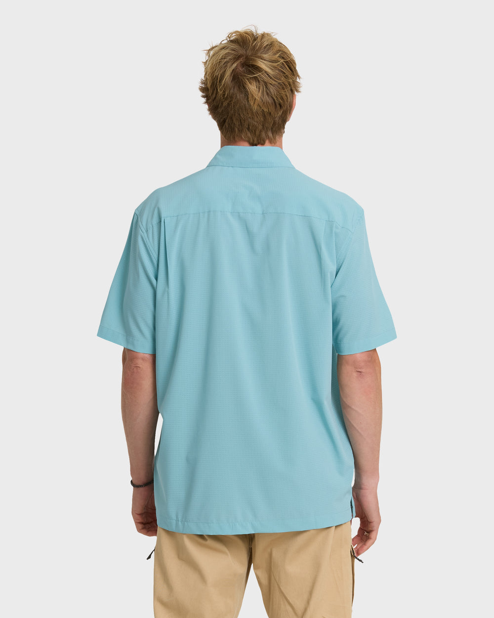 Chaser Short Sleeve Woven Shirt - Reef Waters