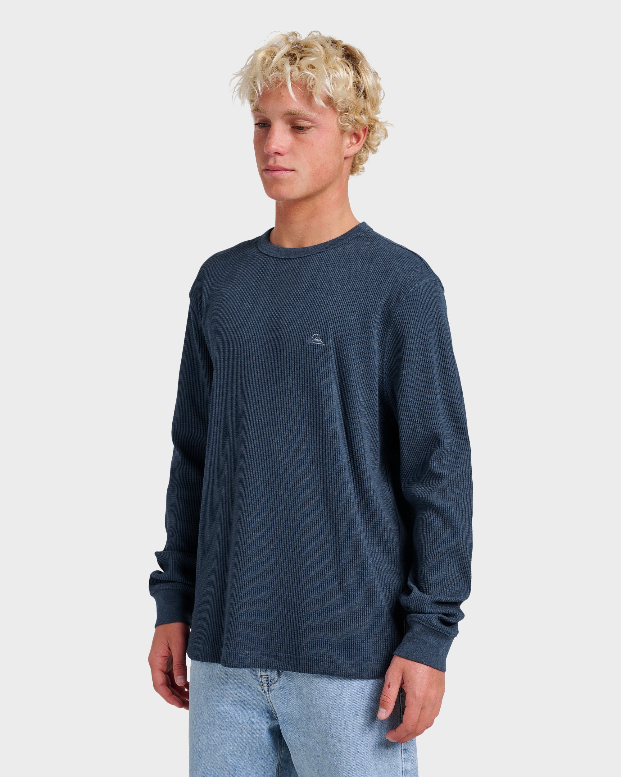 Nelson Long Sleeve Thermal Top - Sargasso Sea