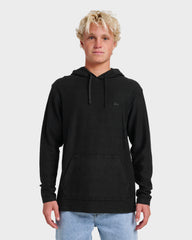 Alamitos Long Sleeve Hooded Top - Black