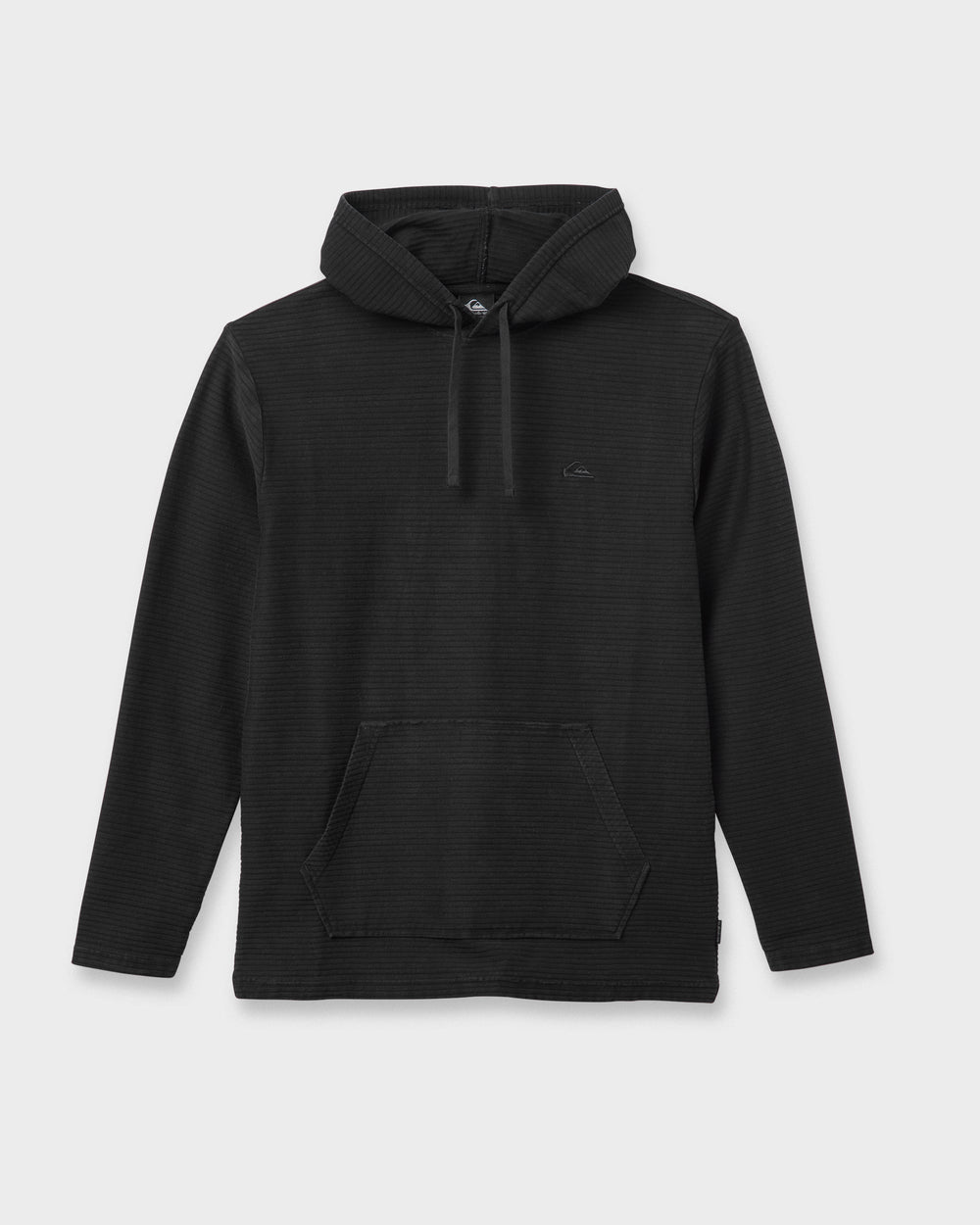 Alamitos Long Sleeve Hooded Top - Black