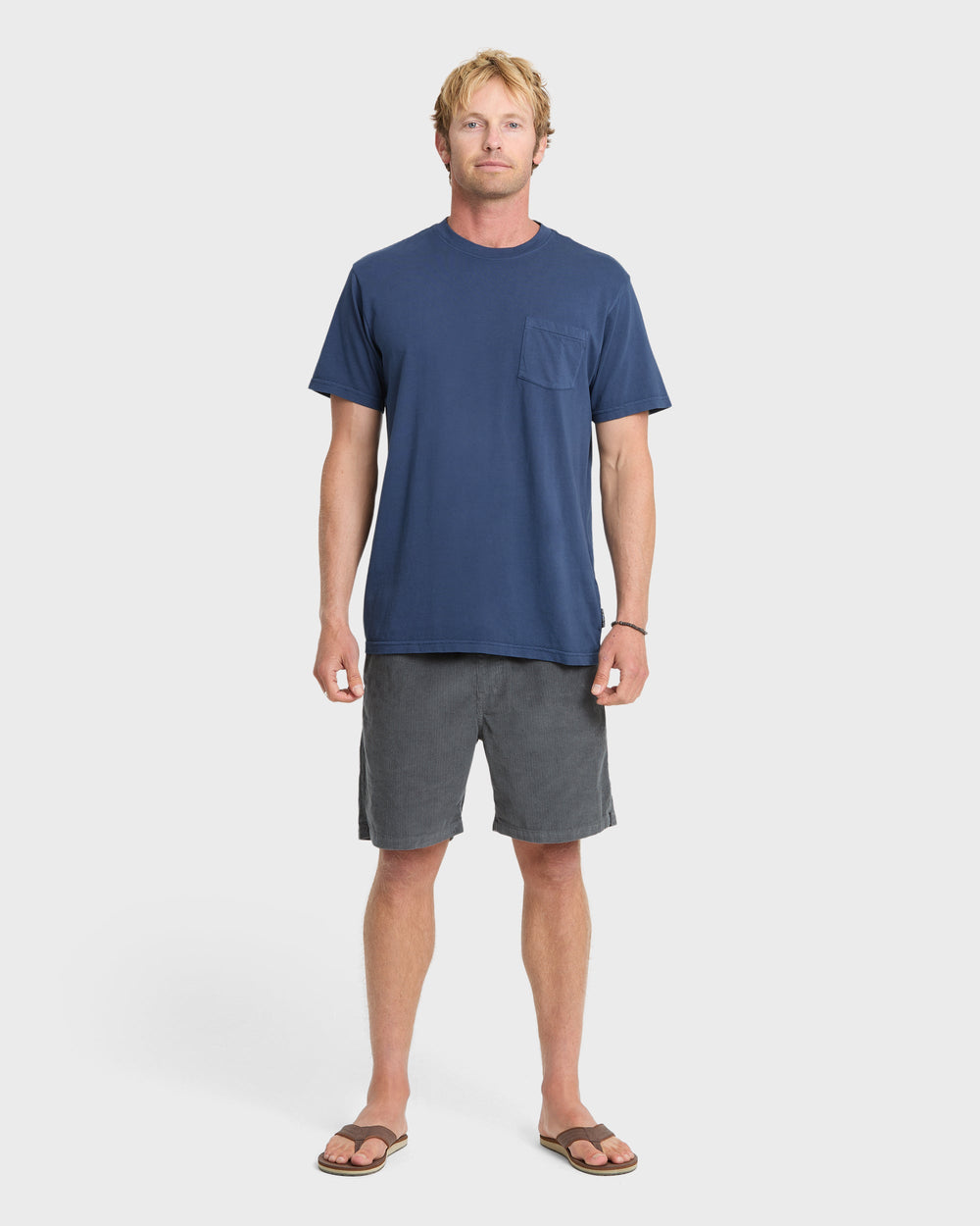 Saltwater Pocket Tee - Navy