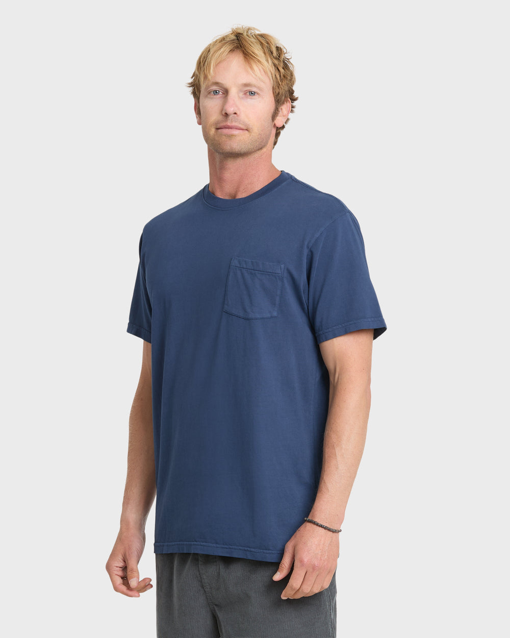 Saltwater Pocket Tee - Navy
