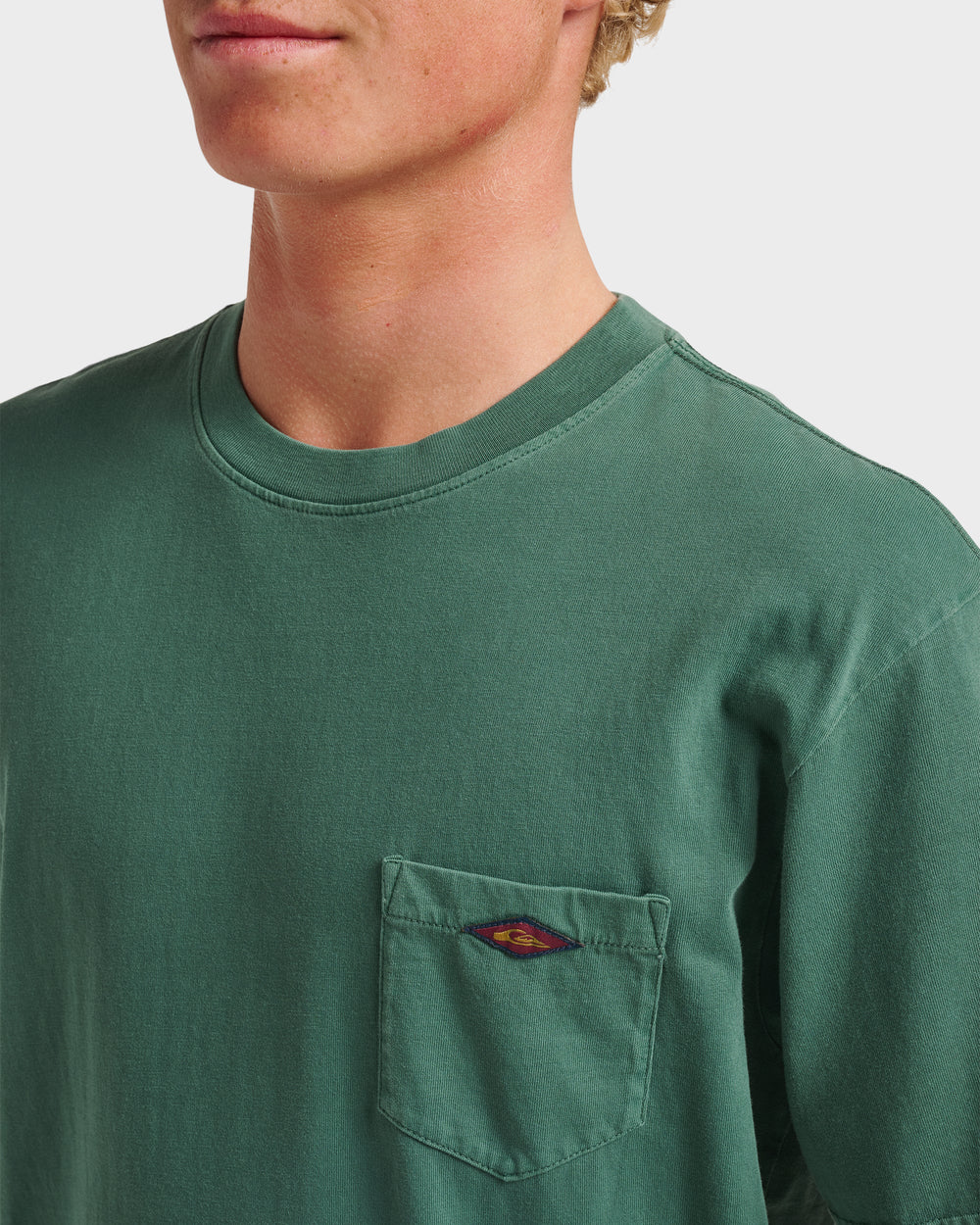 Saltwater Pocket Tee - Trekking Green