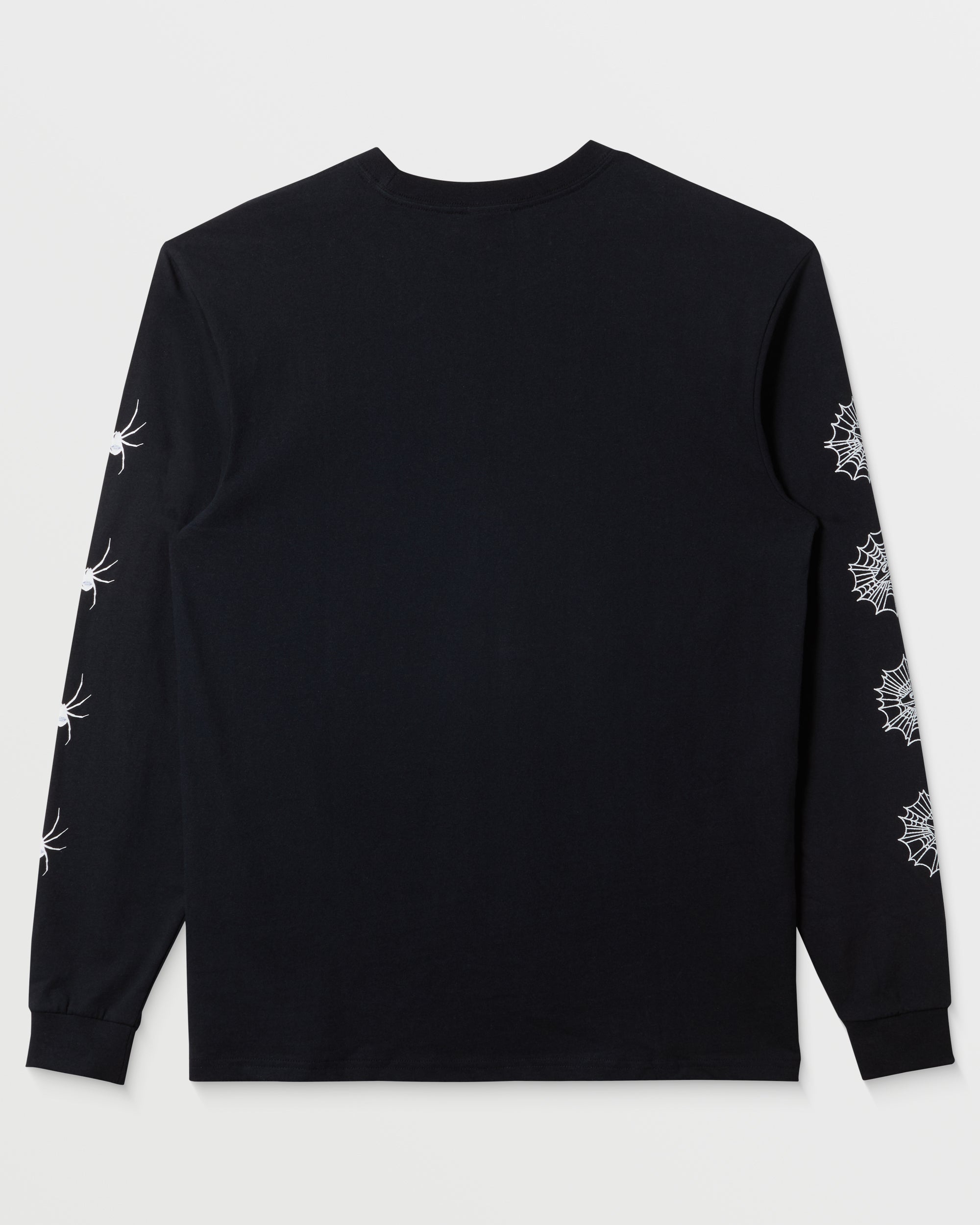 Webbed Long Sleeve T-Shirt - Black