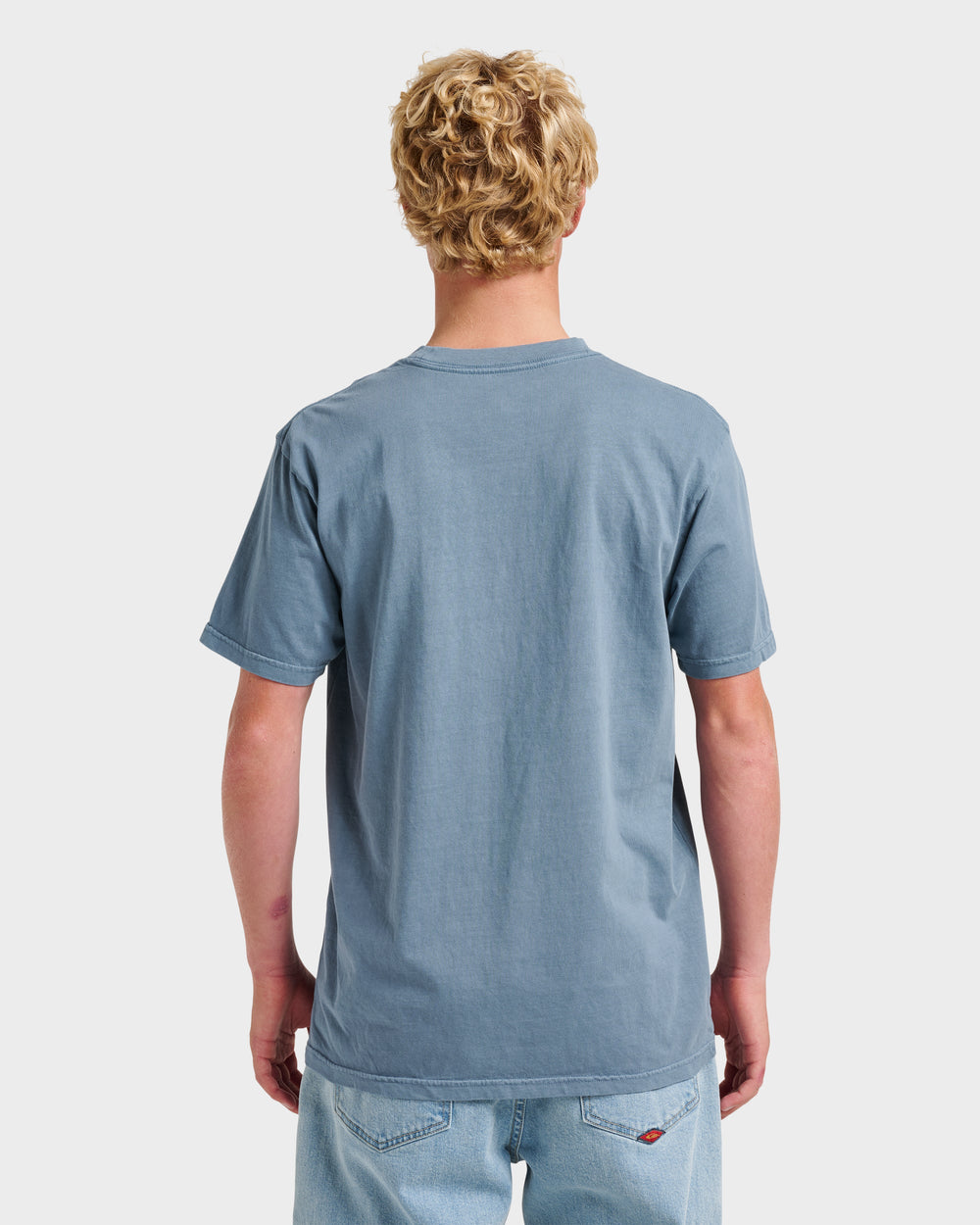 Saltwater Pocket Tee - China Blue