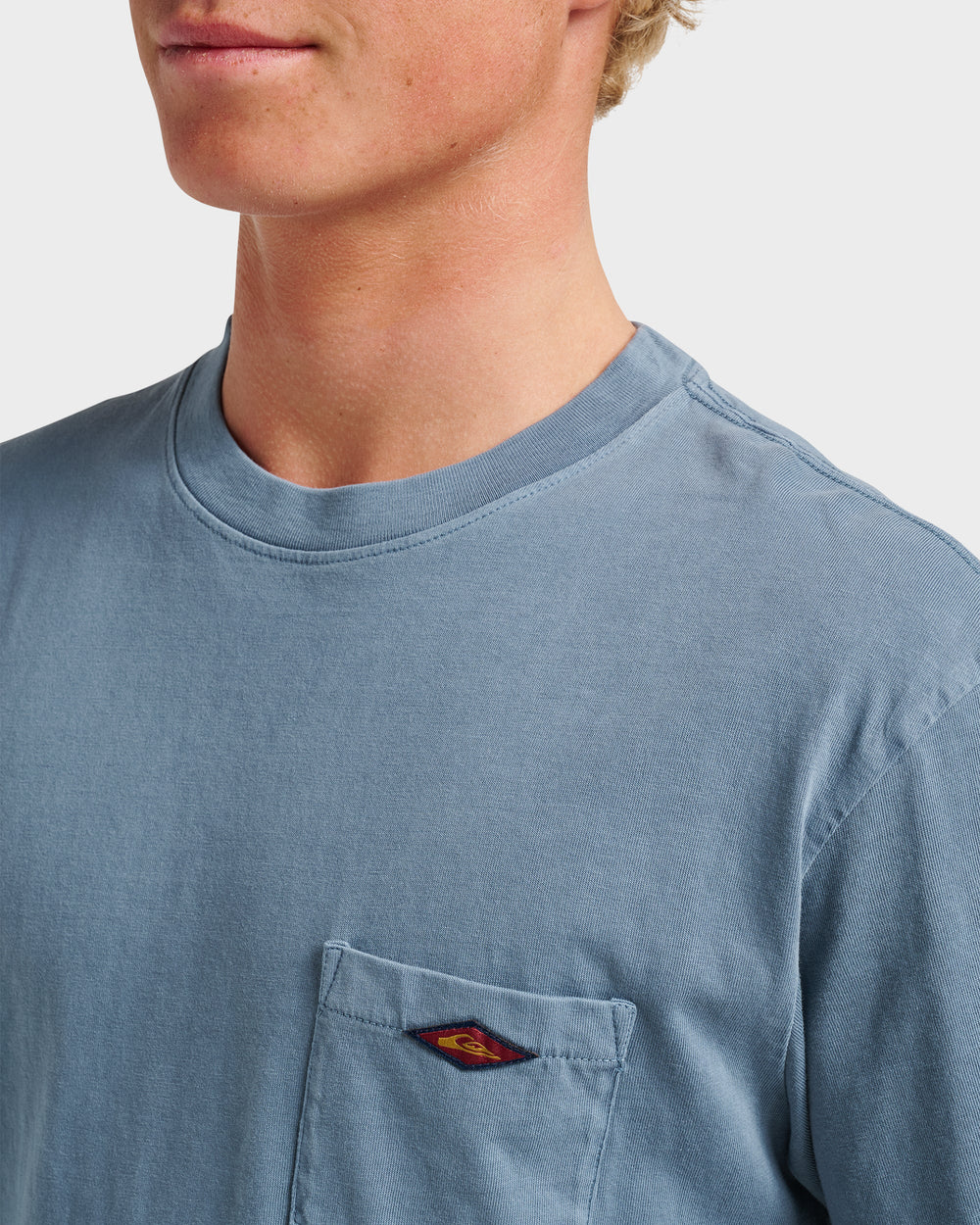 Saltwater Pocket Tee - China Blue