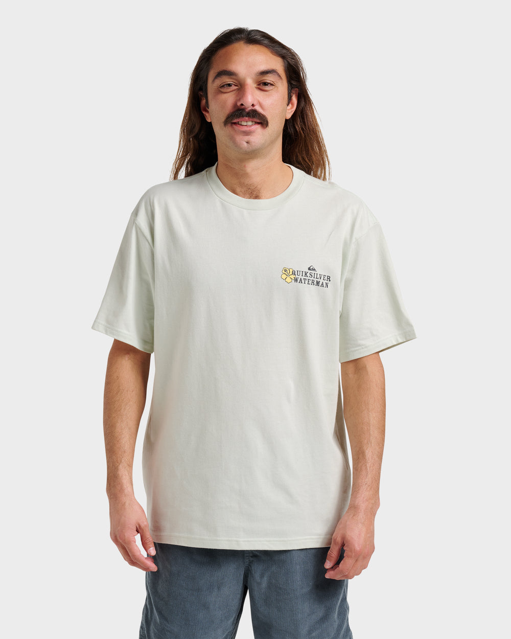 Waterman Aloha Sunset Classic T-shirt - Smoke