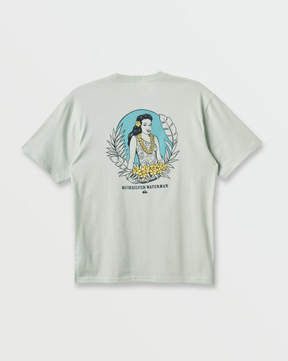 Waterman Aloha Sunset Classic T-shirt - Smoke