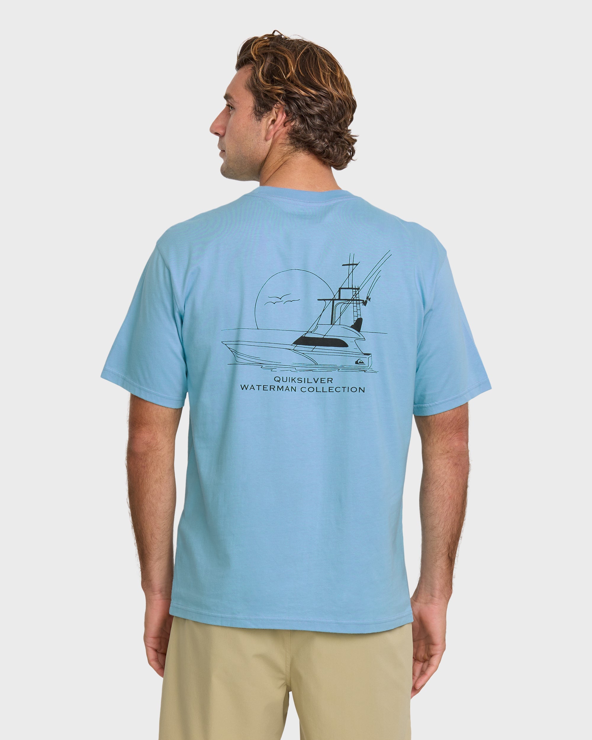 Waterman Fishing Trip Classic T-shirt - Cali Blue