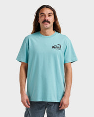 Fl Florida Lookout Point Classic T-shirt - Dusty Turquoise Heather