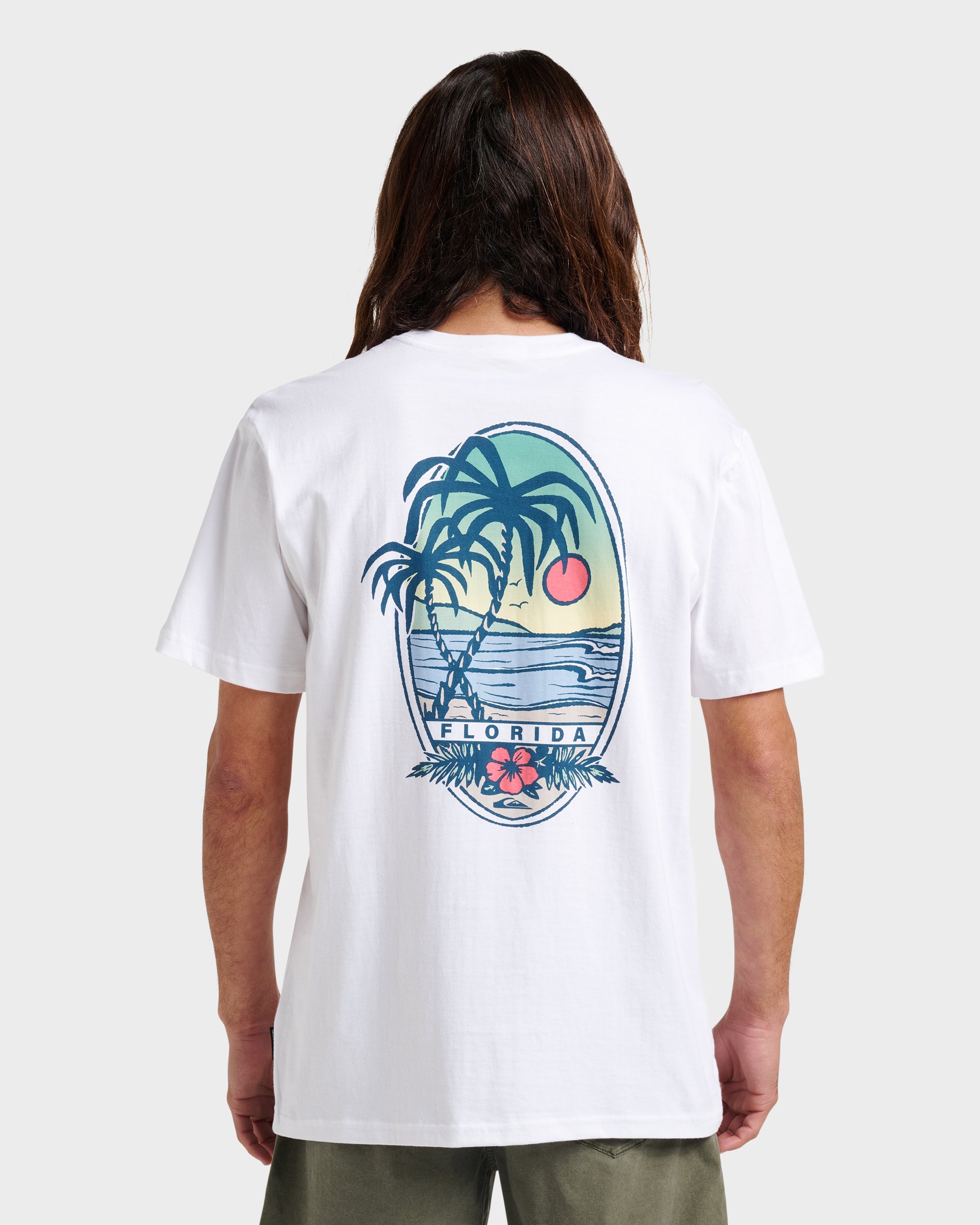 Fl Florida Lookout Point Classic T-shirt - White