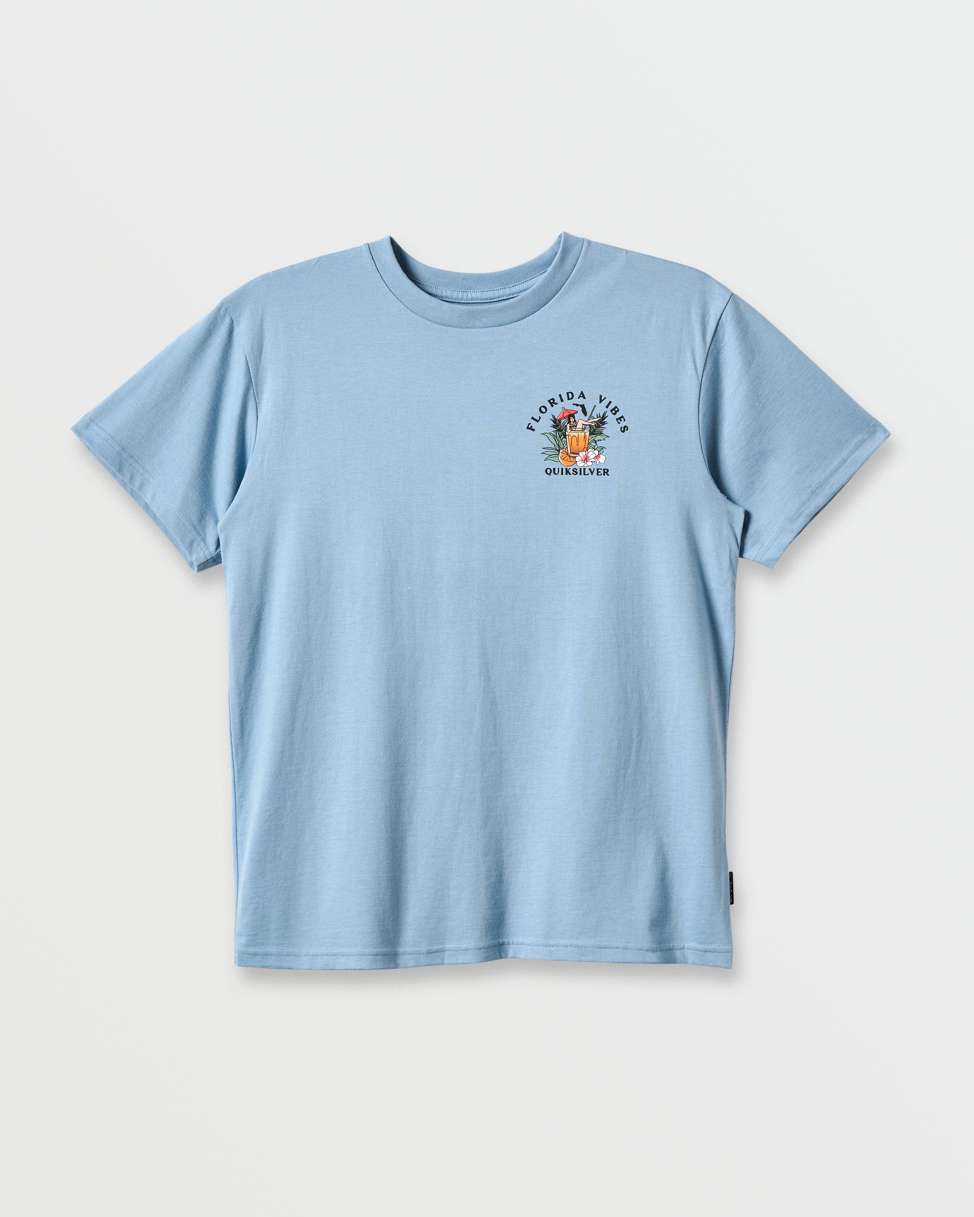 Fl Florida Vibes Classic T-shirt - Ashley Blue Heather