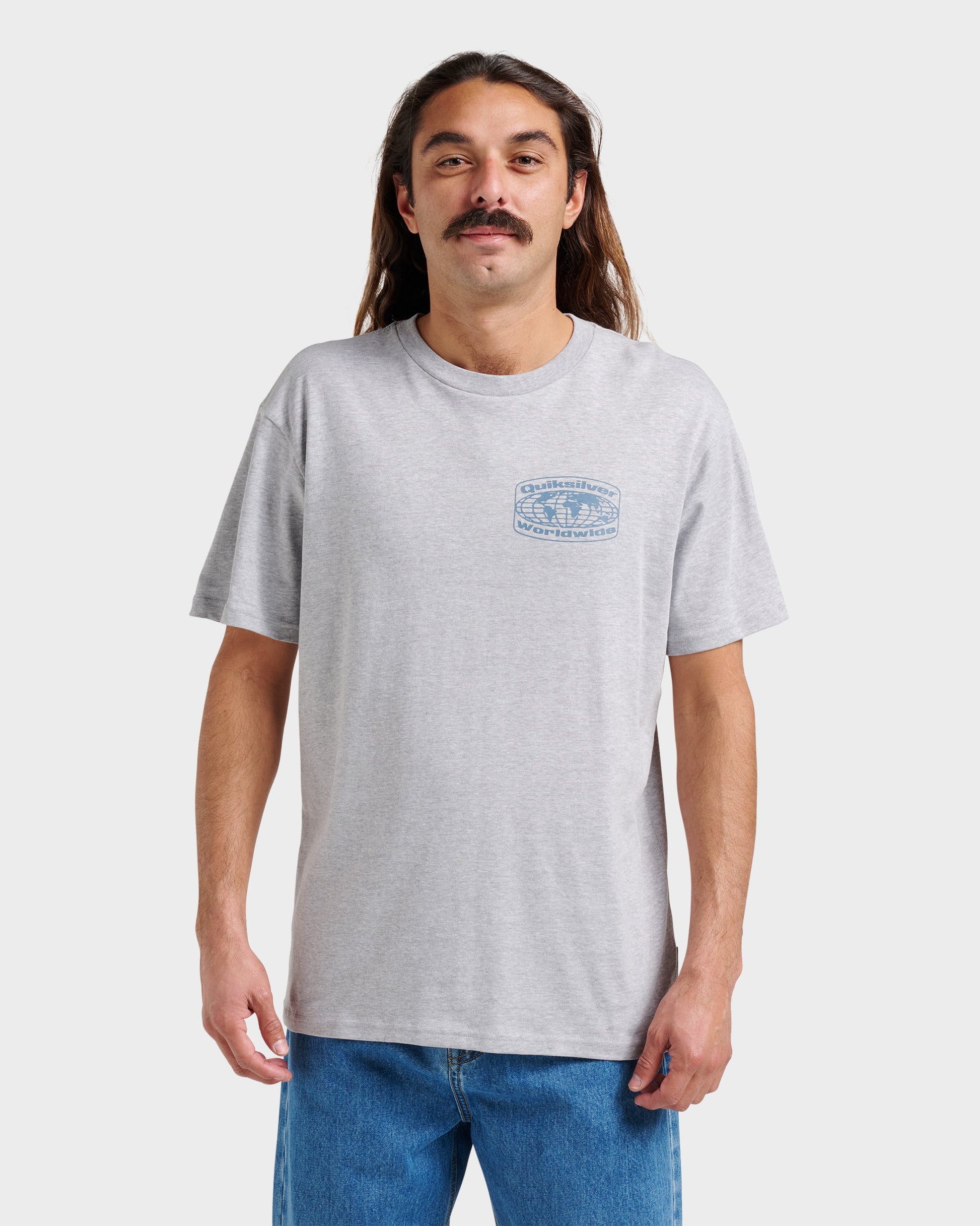 Global Local Classic T-shirt - Athletic Gray