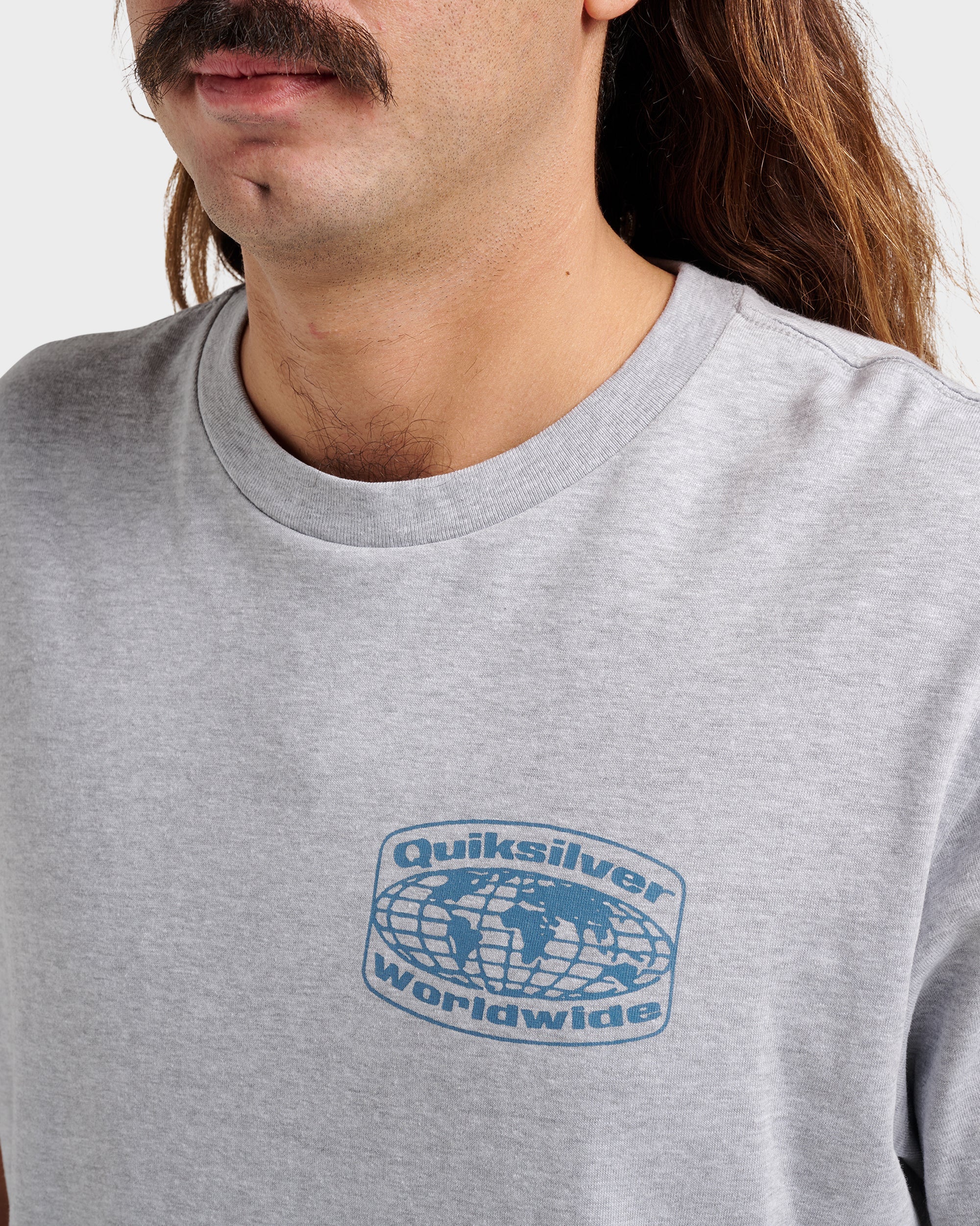 Global Local Classic T-shirt - Athletic Gray