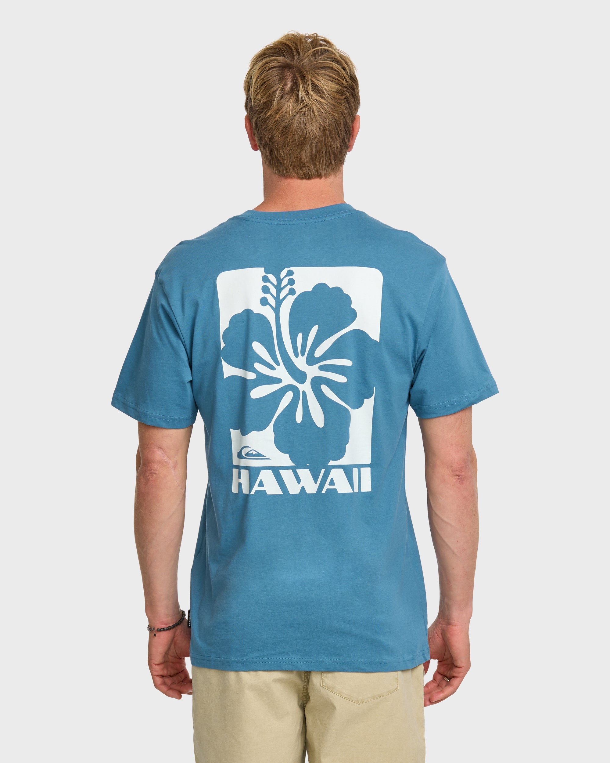 Hi Hibiscus Classic T-shirt - Copen Blue