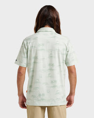 Waterman Island Daze Polo T-Shirt - Smoke Heahter