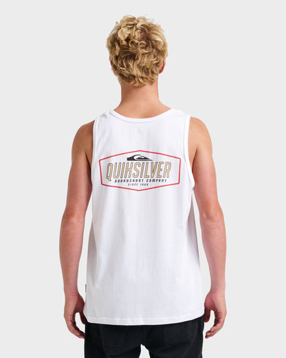 Octo Lock Tank - White
