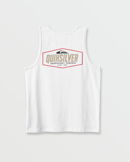 Octo Lock Tank - White