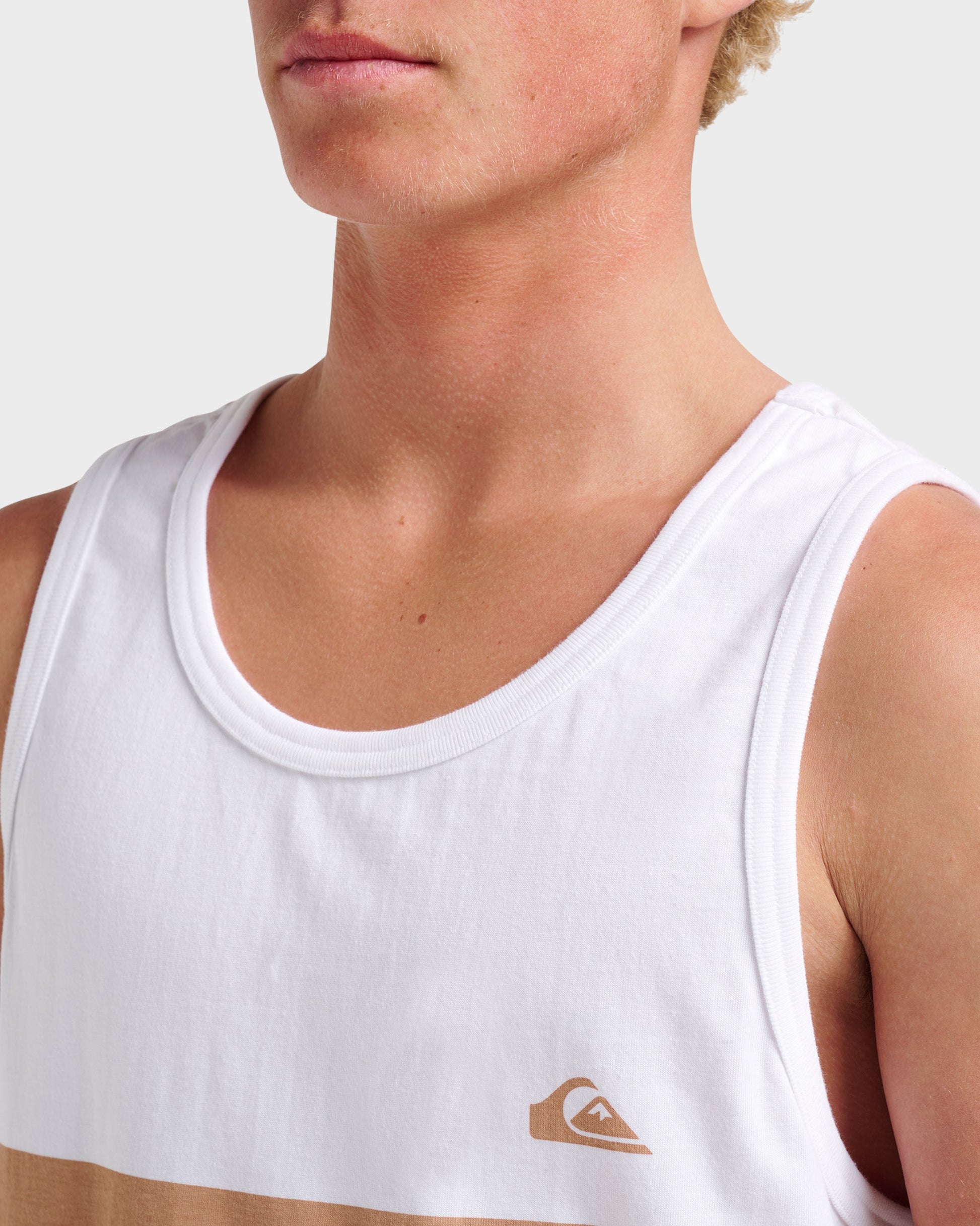 Og Stripe Tank - White