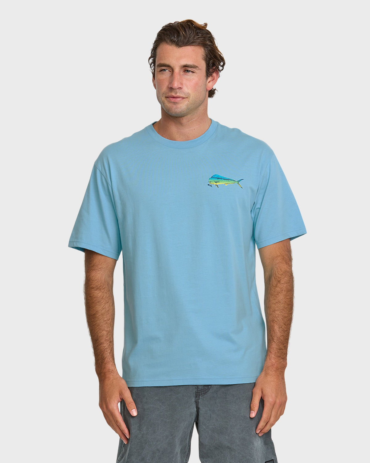 Waterman Quik Hook Classic T-shirt - Cali Blue