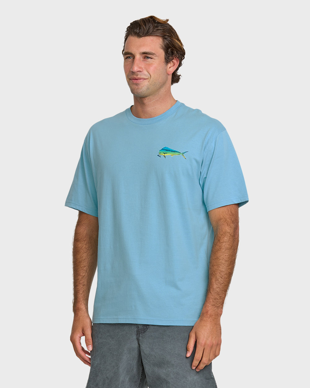 Waterman Quik Hook Classic T-shirt - Cali Blue