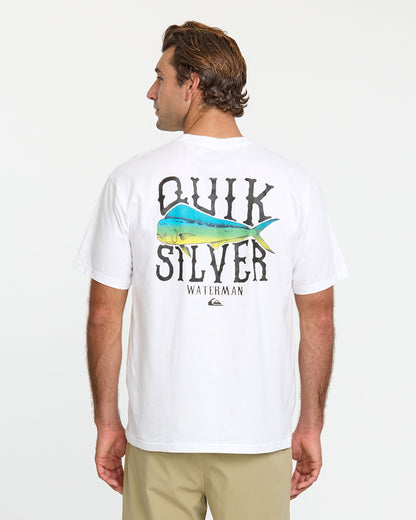 Waterman Quik Hook Classic T-shirt - White