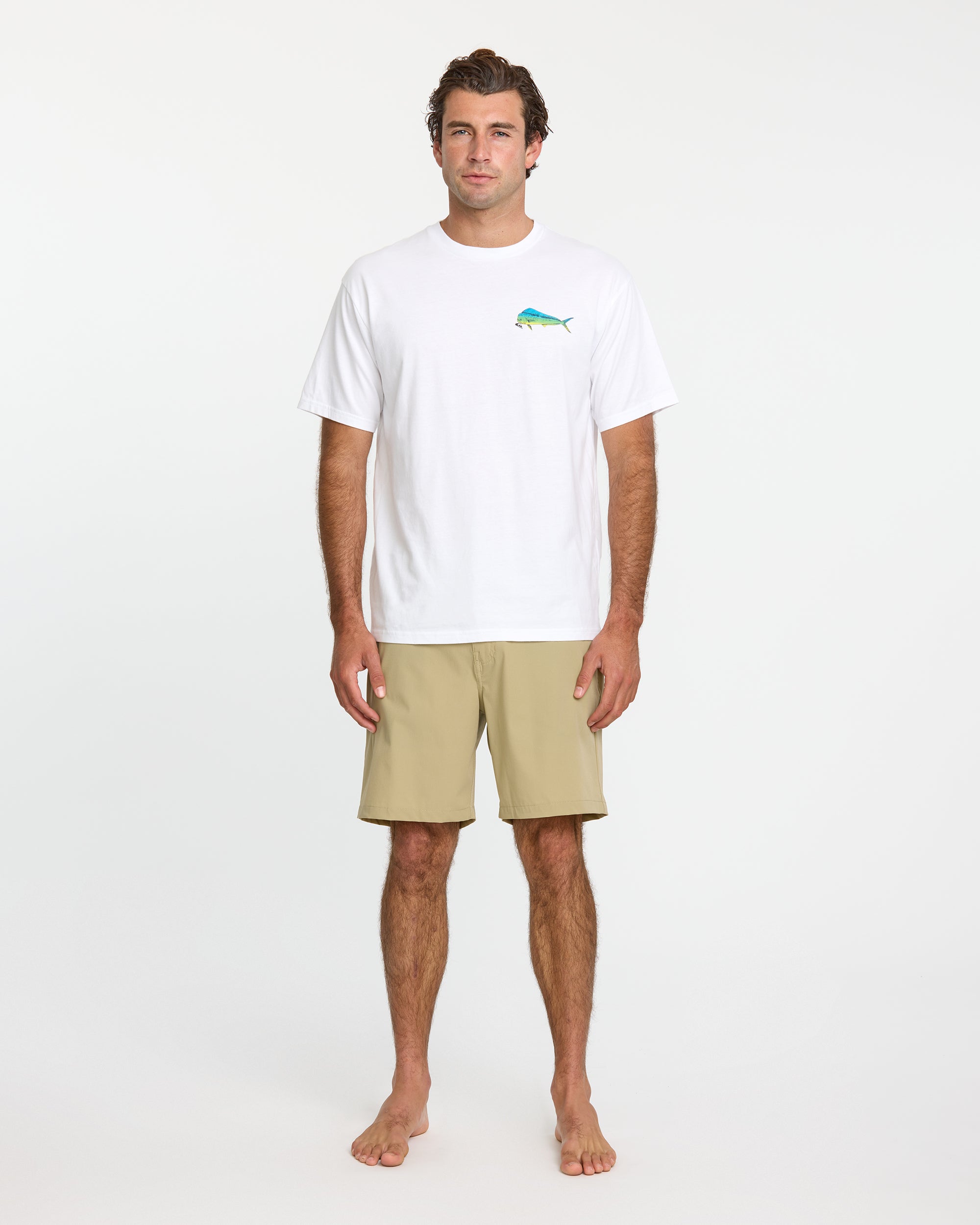 Waterman Quik Hook Classic T-shirt - White