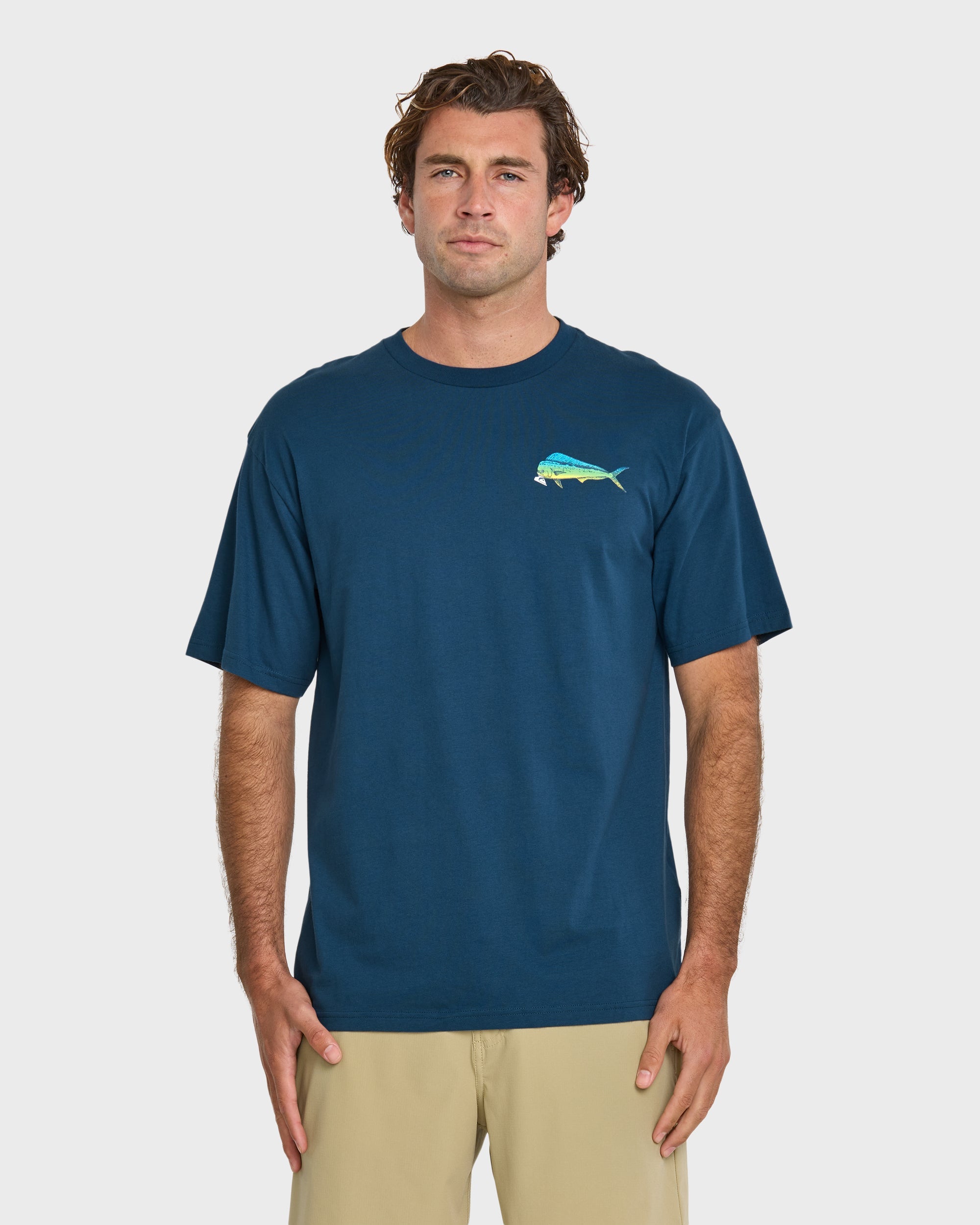 Waterman Quik Hook Classic T-shirt - Wave