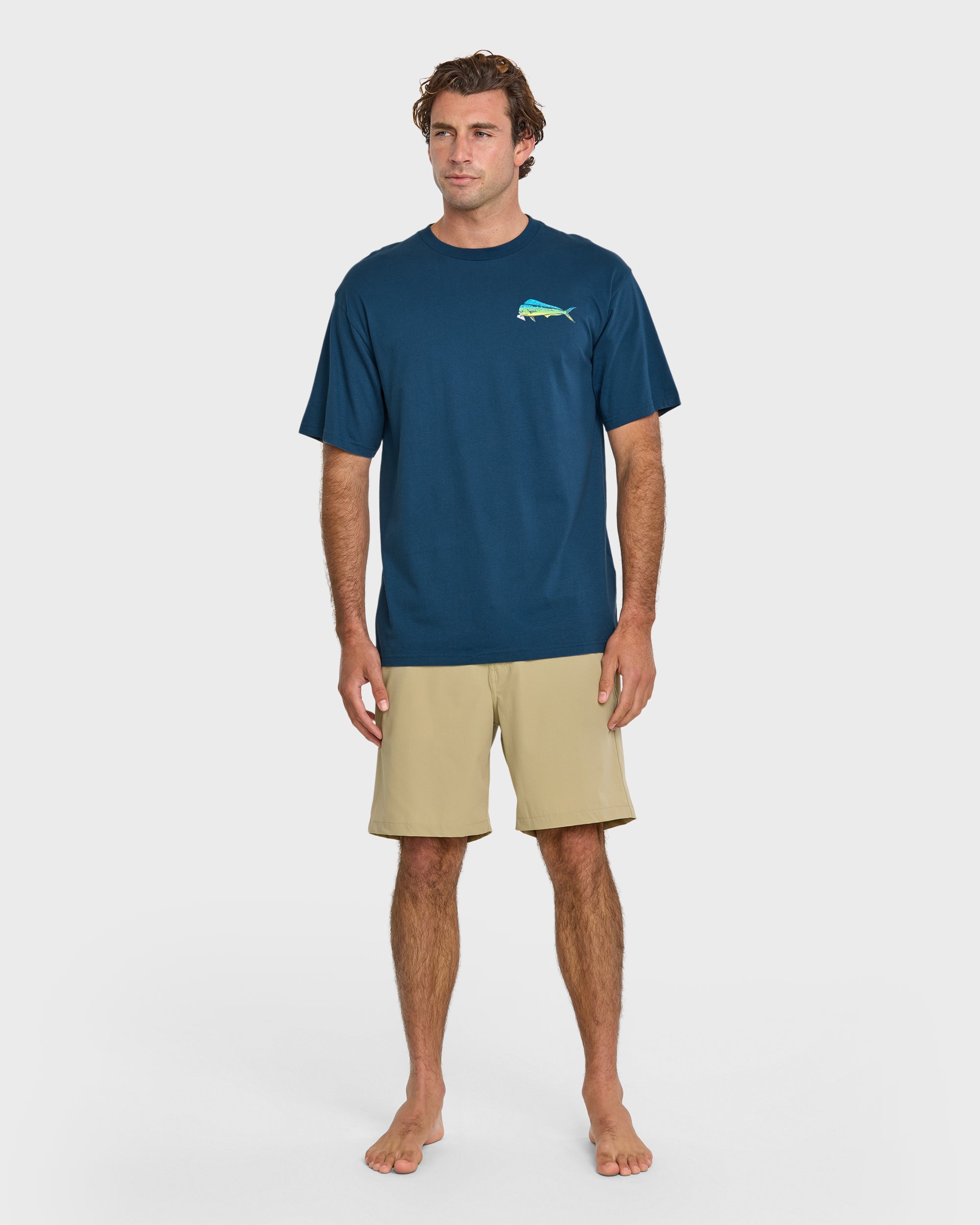 Waterman Quik Hook Classic T-shirt - Wave